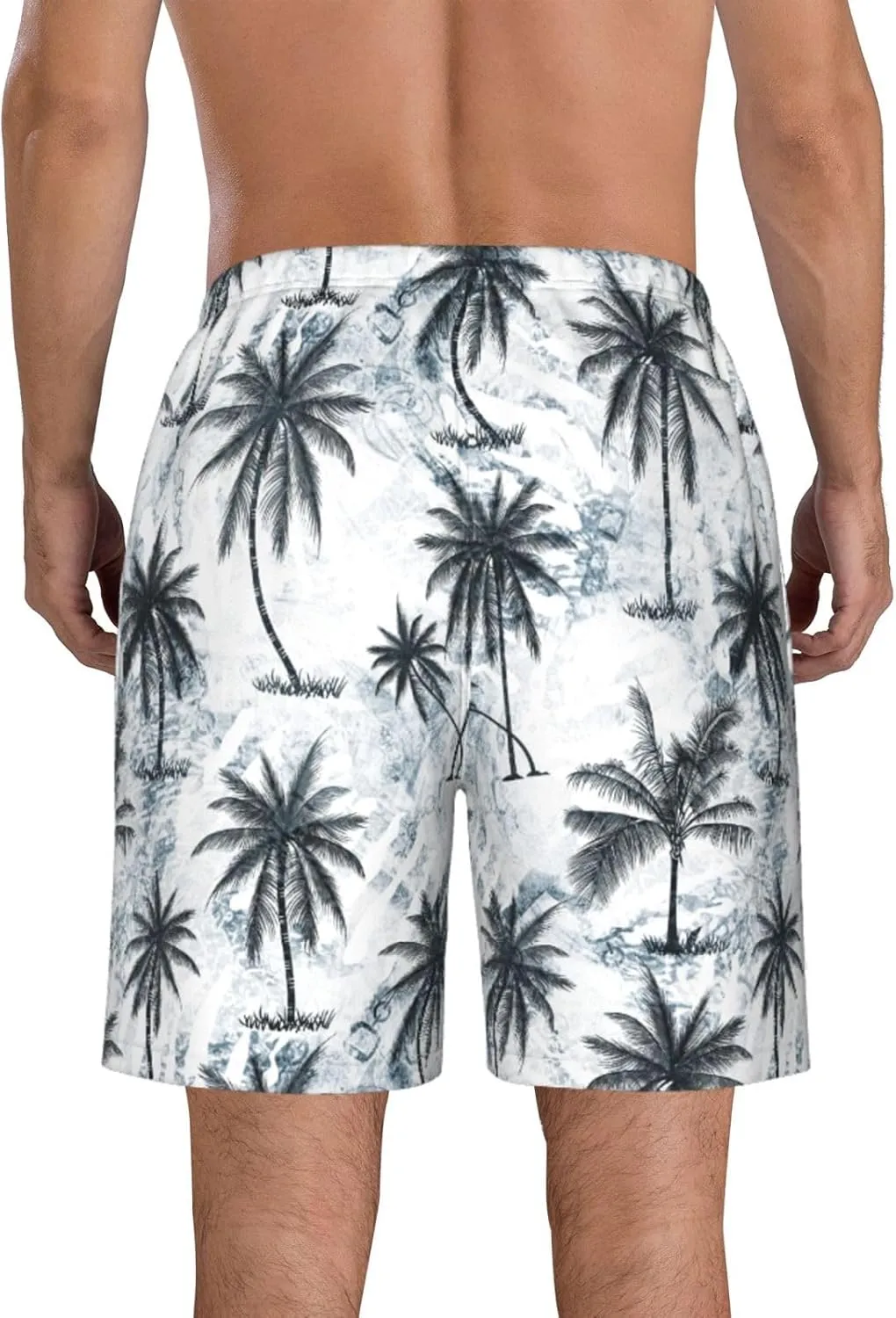 Men Beach Shorts Trunks - Board Shorts for Men Swim - Summer Swimming Pants for Men