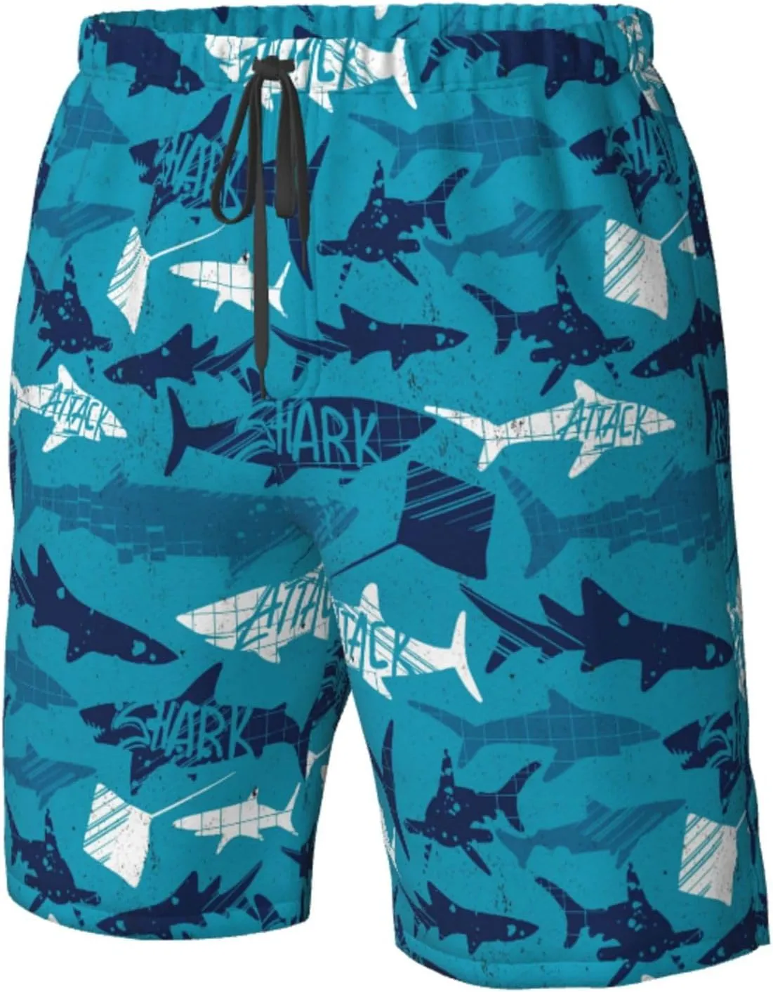 Men Beach Shorts Trunks - Board Shorts for Men Swim - Summer Swimming Pants for Men