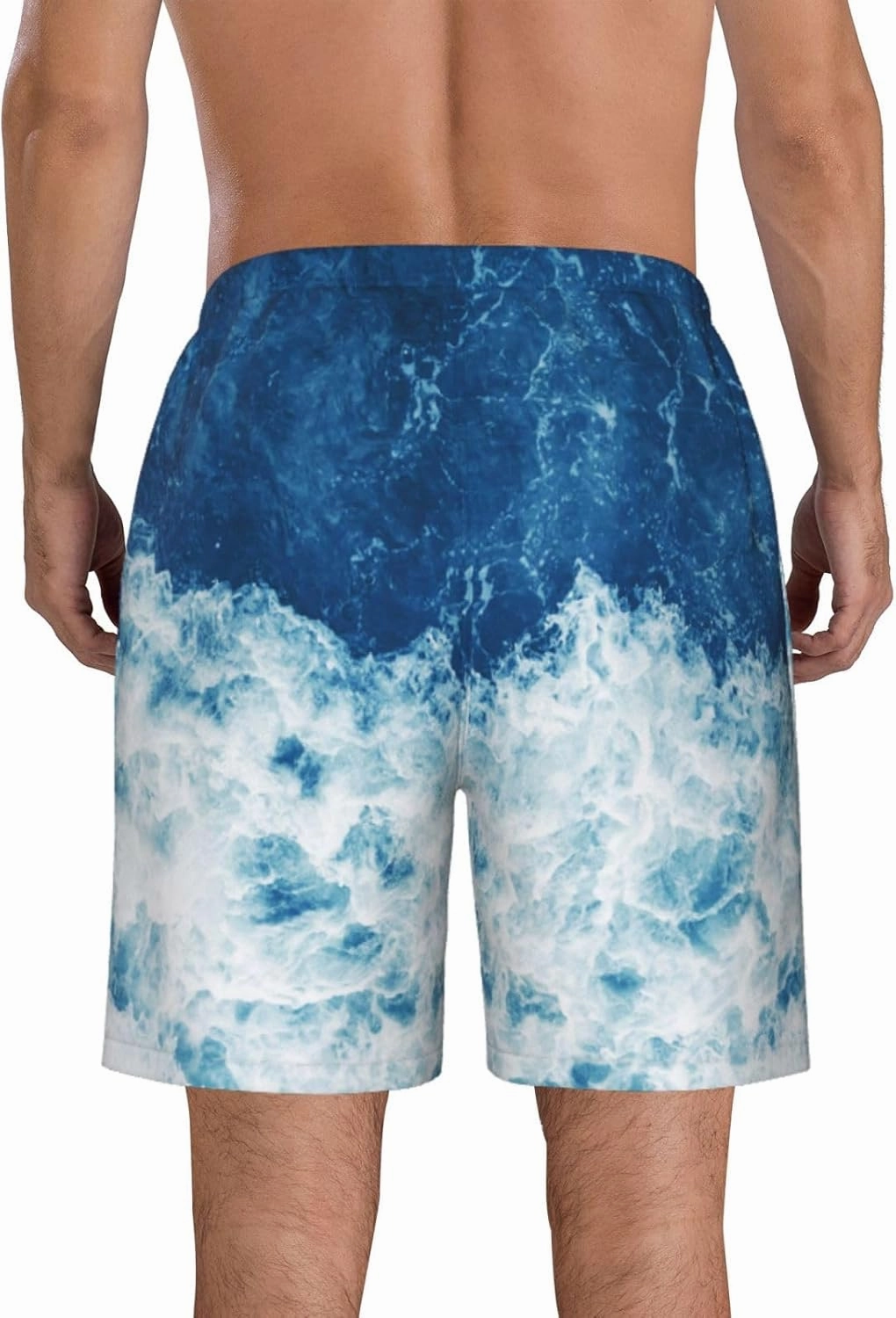 Men Beach Shorts Trunks - Board Shorts for Men Swim - Summer Swimming Pants for Men