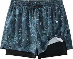 Men's 5" Quick Dry Swim Trunks Stretch Anti-Slip/Exposure Liner Vibrant Prints for Surfing Gym Beach Swimming