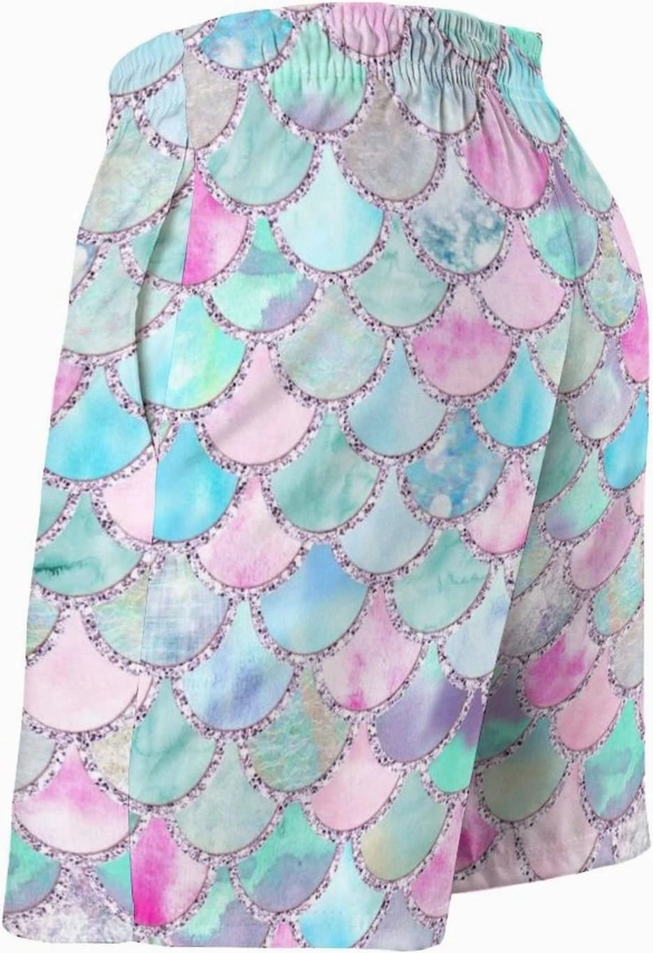 Men's Summer Quick Dry Swim Trunks Mermaid Beach Board Shorts Bathing Suits