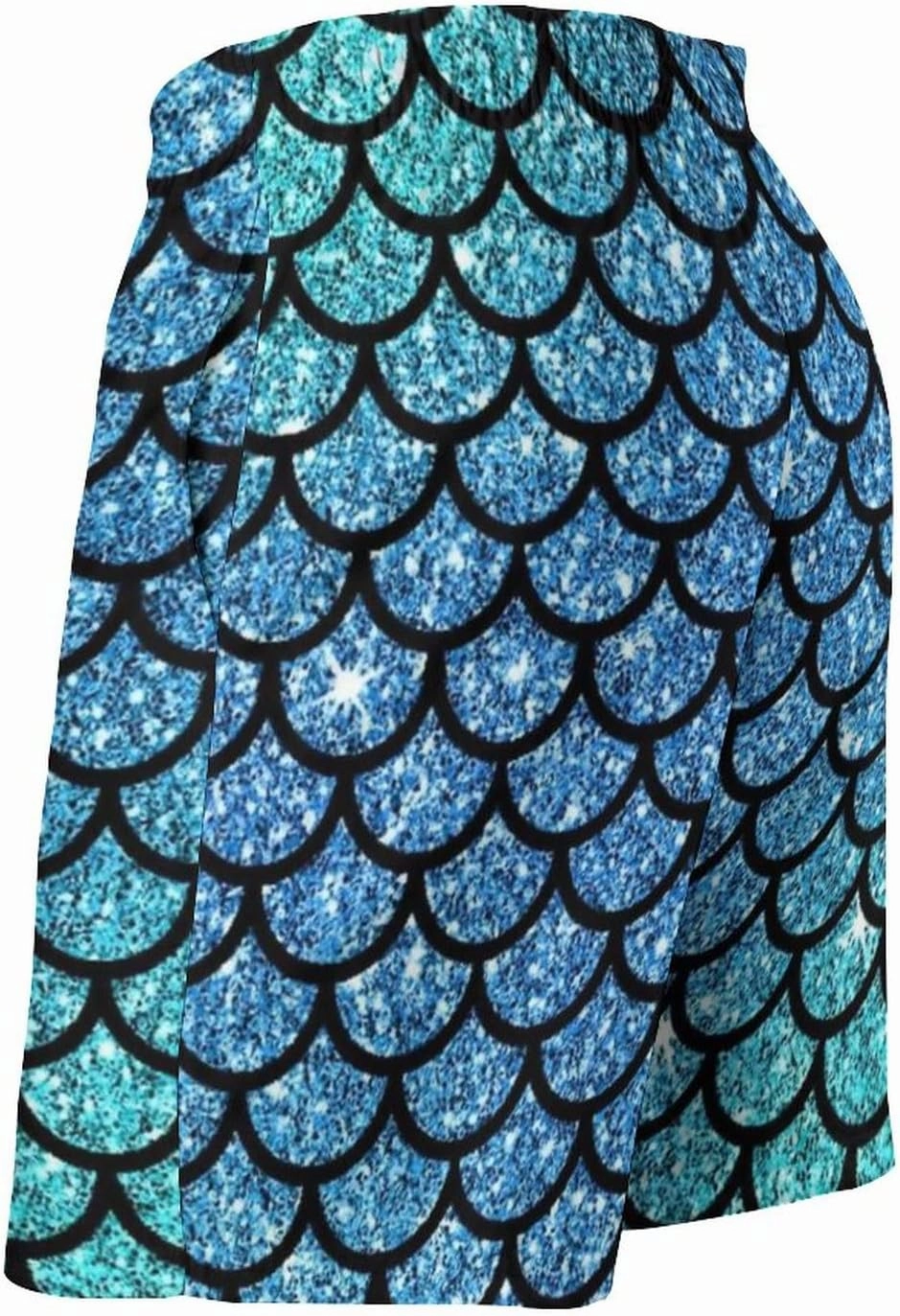 Men's Summer Quick Dry Swim Trunks Mermaid Beach Board Shorts Bathing Suits