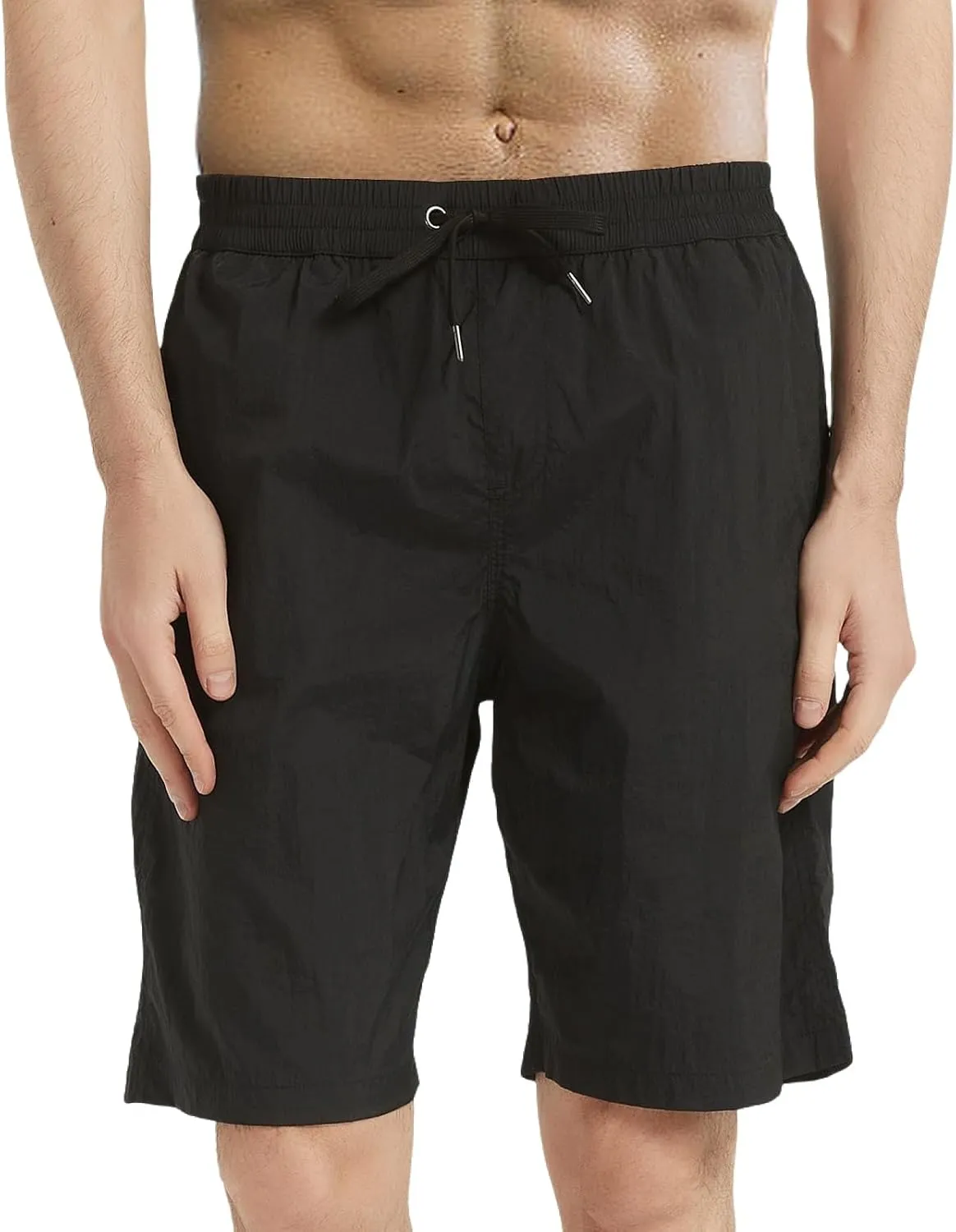 Men's Swim Trunks Quick Dry Bathing Suit Swimming Board Shorts Mesh Lining Beach Swimwear