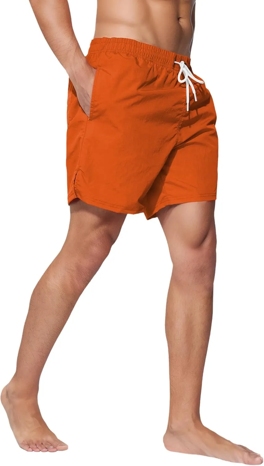 Men's Swim Trunks Quick Dry Board Shorts Bathing Suit Swimwear Swim Shorts with Mesh Lining