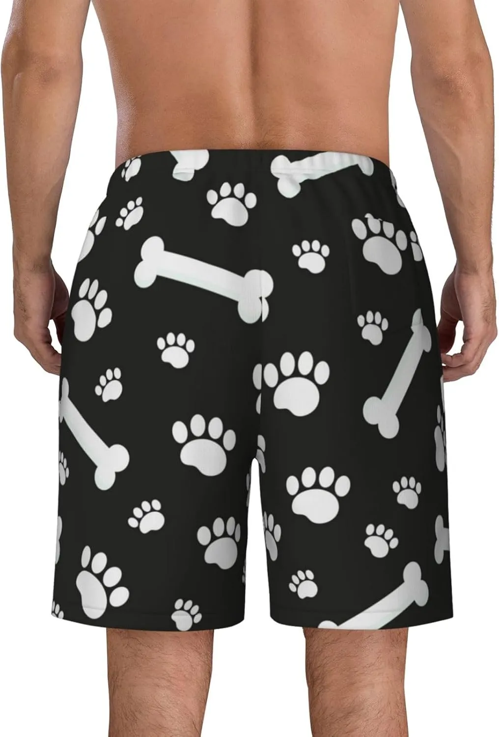 Mens Swim Trunks with Mesh Lining,Quick Dry Swimsuit Board Shorts Beach Pants Swimwear Bathing Suits