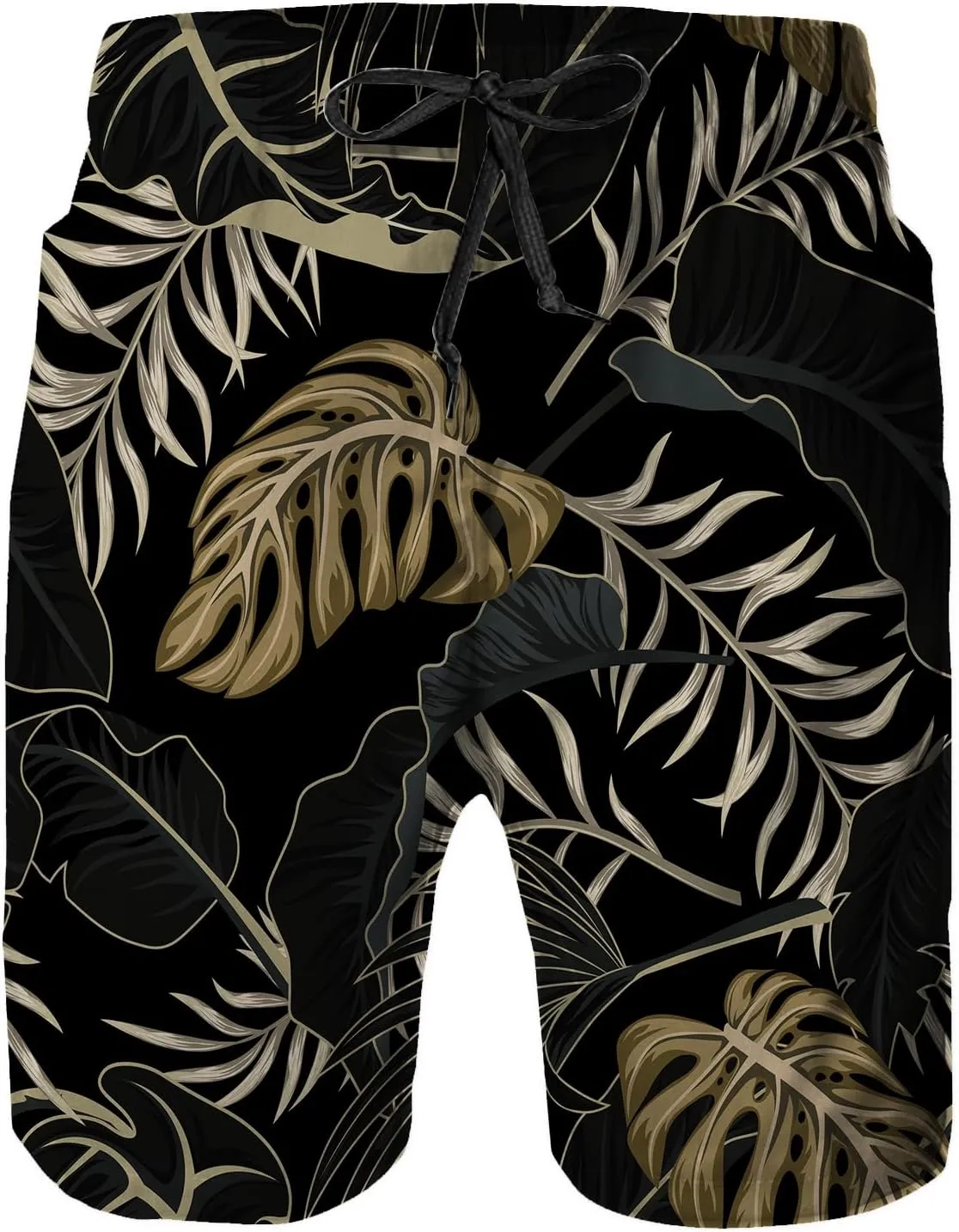 Mens Swim Trunks with Mesh Lining,Quick Dry Swimsuit Board Shorts Beach Pants Swimwear Bathing Suits
