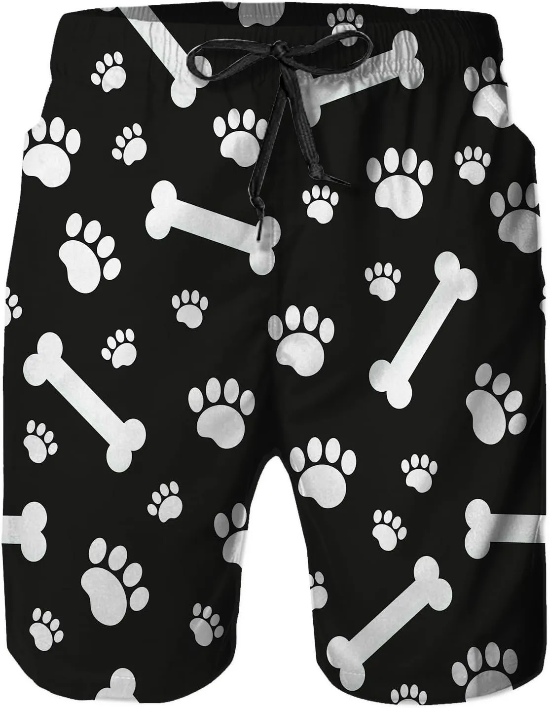 Mens Swim Trunks with Mesh Lining,Quick Dry Swimsuit Board Shorts Beach Pants Swimwear Bathing Suits