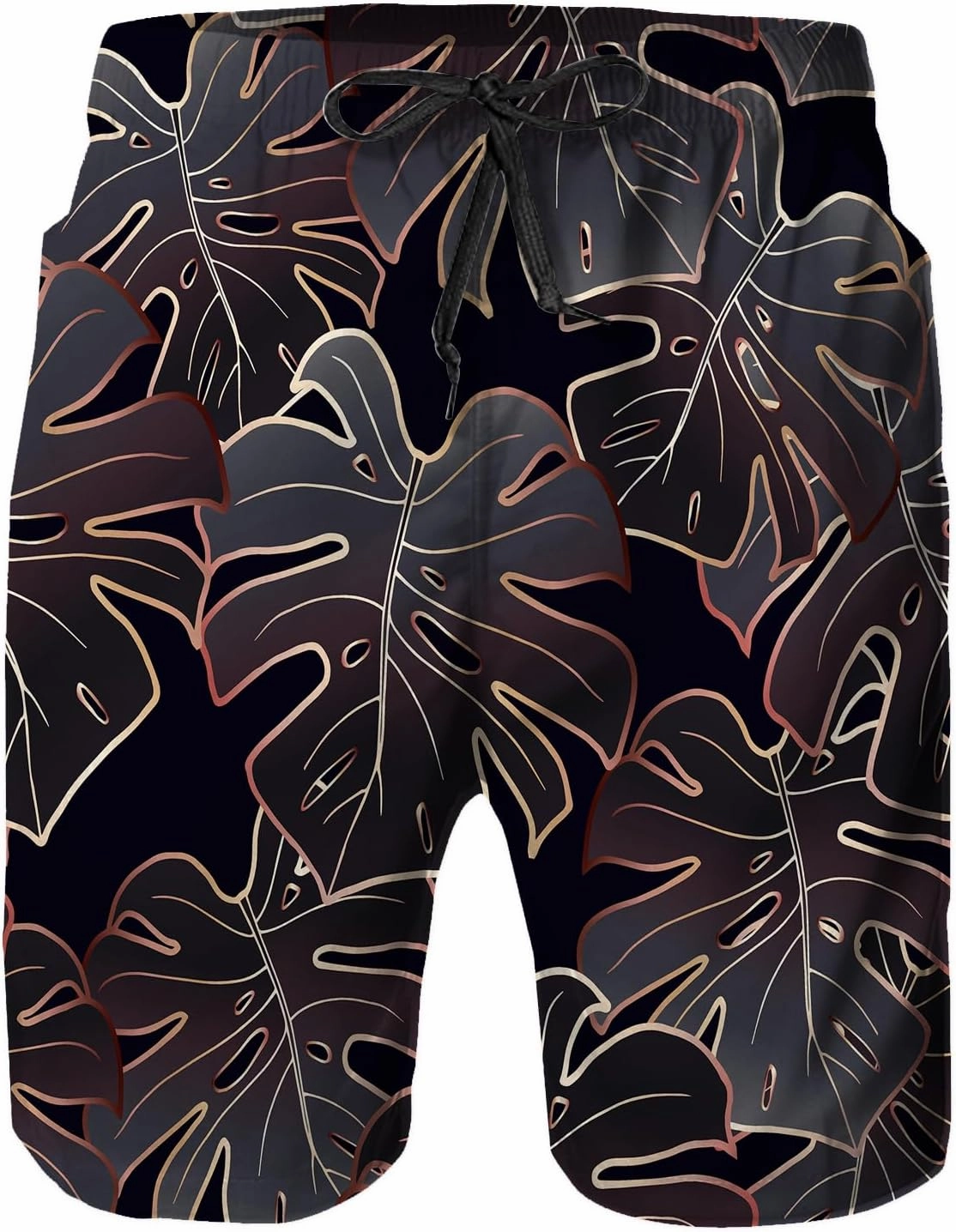 Mens Swim Trunks,Quick Dry Bathing Suits Summer Board Beach Shorts with Mesh Lining