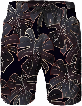 Mens Swim Trunks,Quick Dry Bathing Suits Summer Board Beach Shorts with Mesh Lining