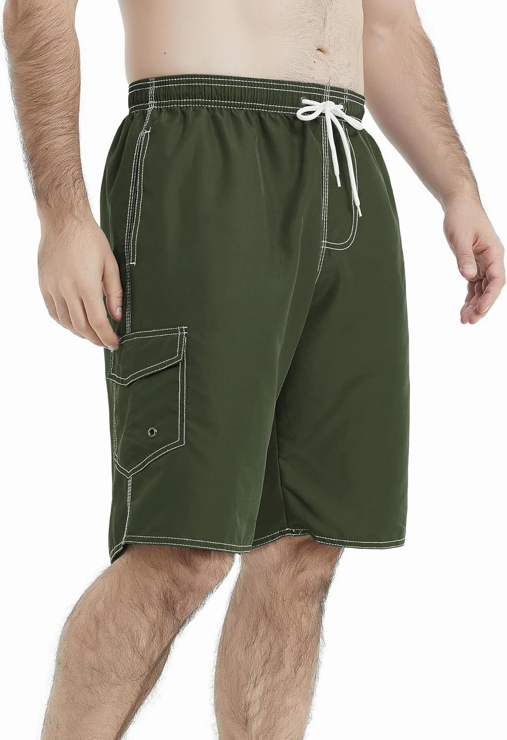 Mens Swim Trunks Swim Shorts Swimwear Swimsuit Beach Shorts Bathing Suits Quick Dry Waterproof