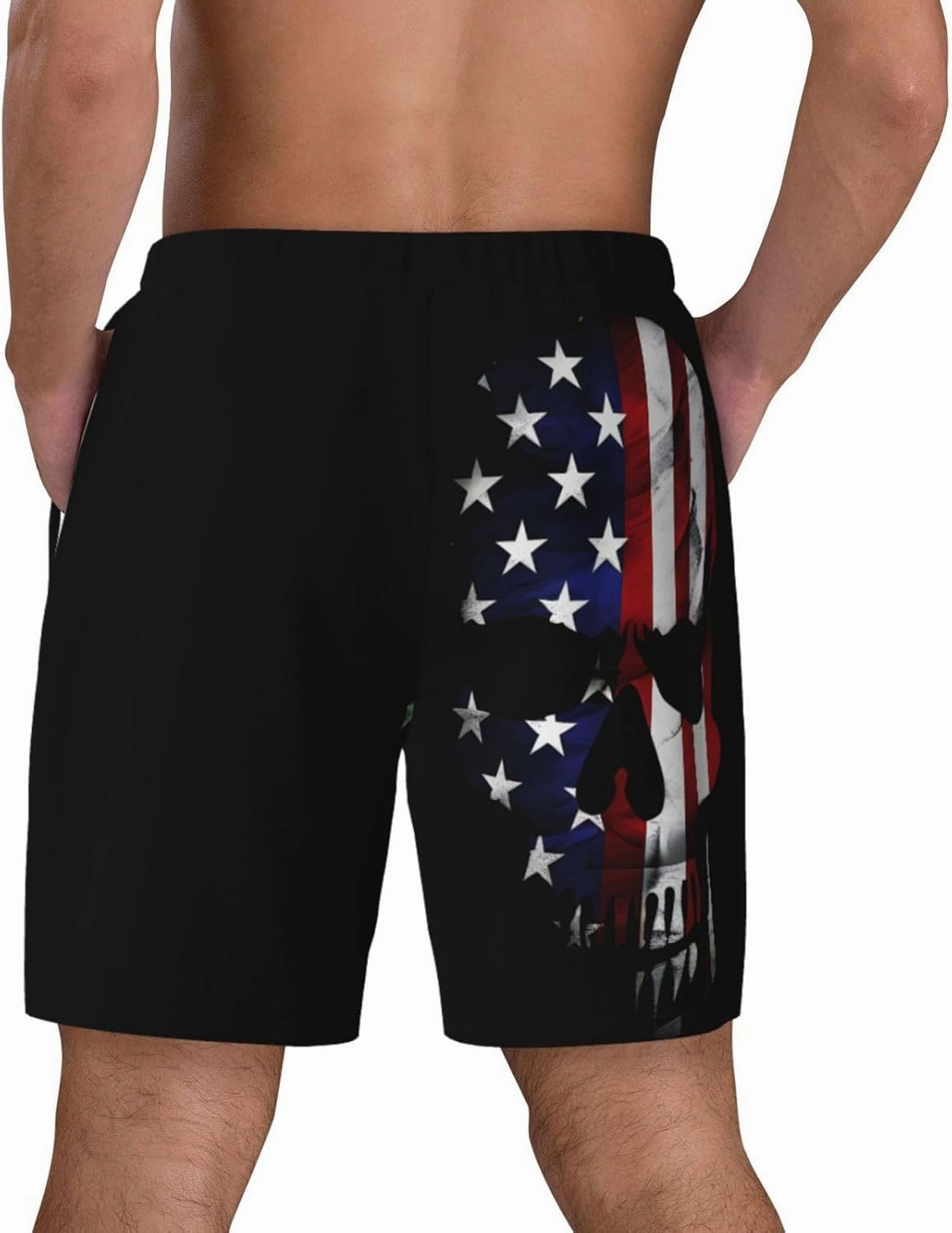 Mens Swim Trunks with Compression Liner Board Shorts Quick Dry Beach Shorts