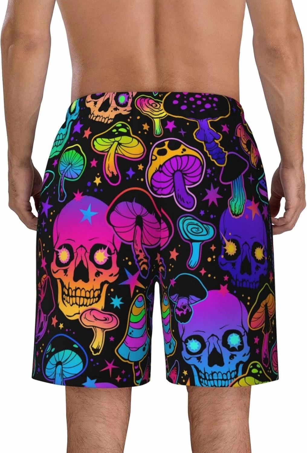 Mens Swim Trunks with Mesh Lining,Quick Dry Swimsuit Board Shorts Beach Pants Swimwear Bathing Suits