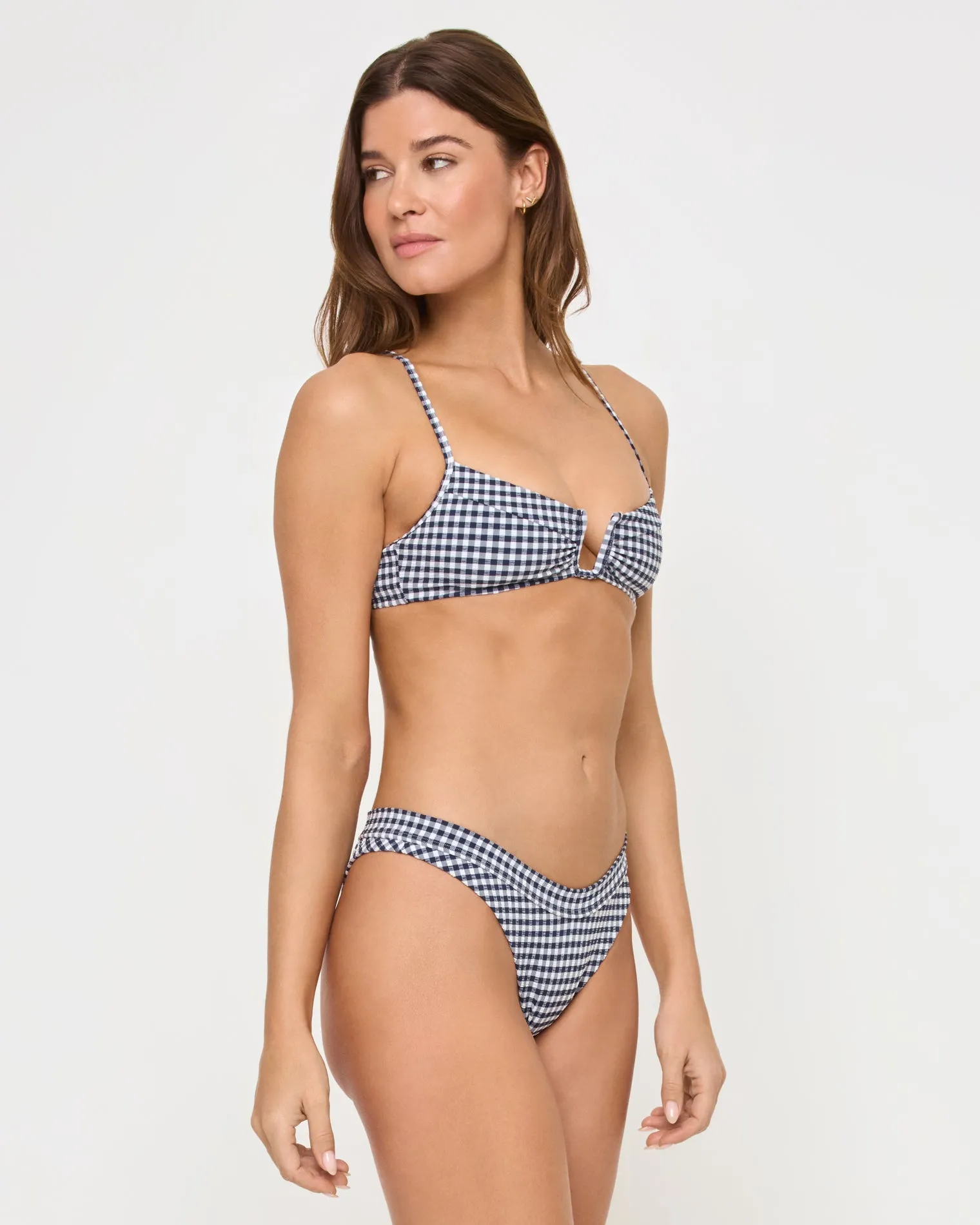 Mercer Bikini Bottom - Atta Girl Gingham