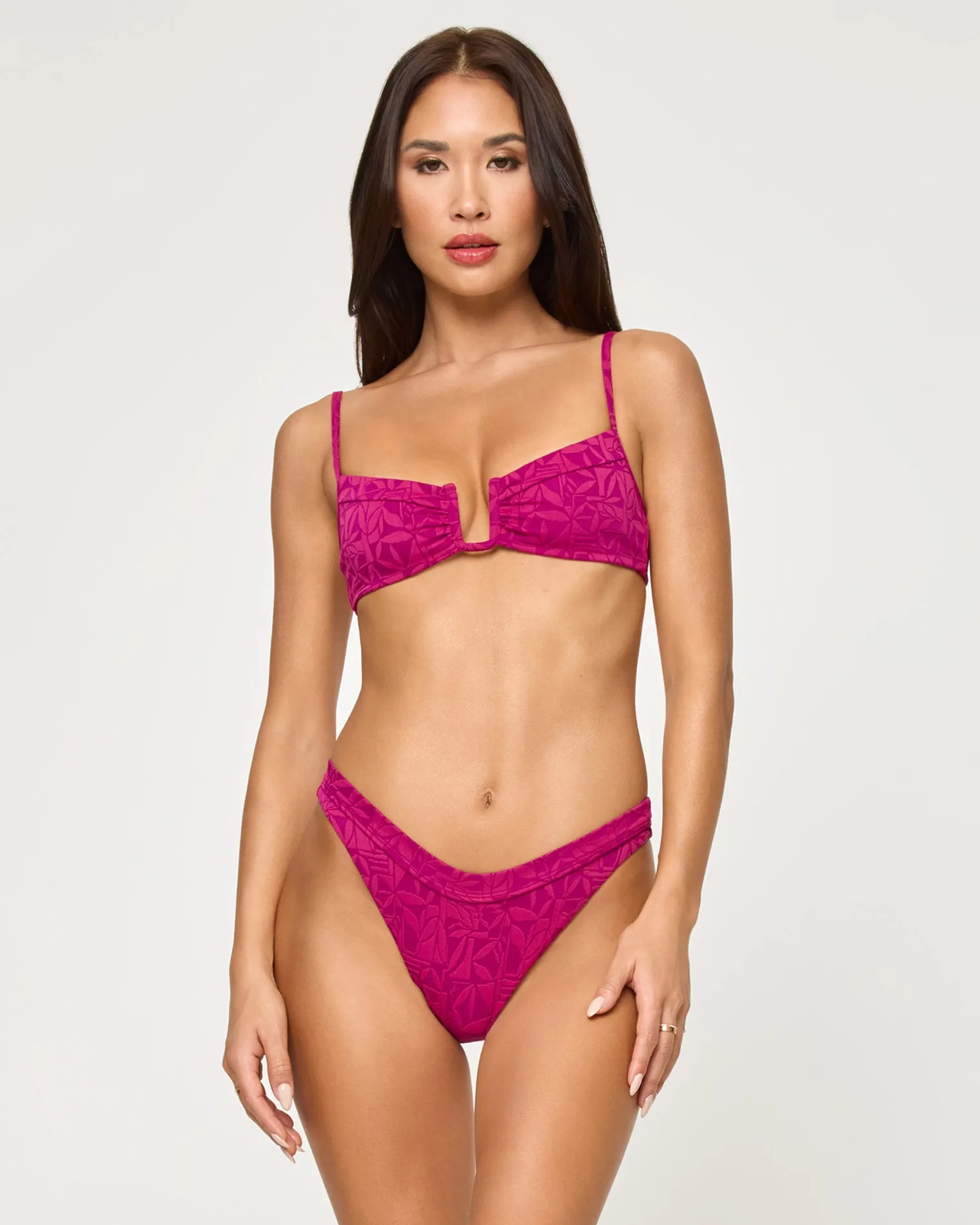 Mercer Bikini Bottom - Berry