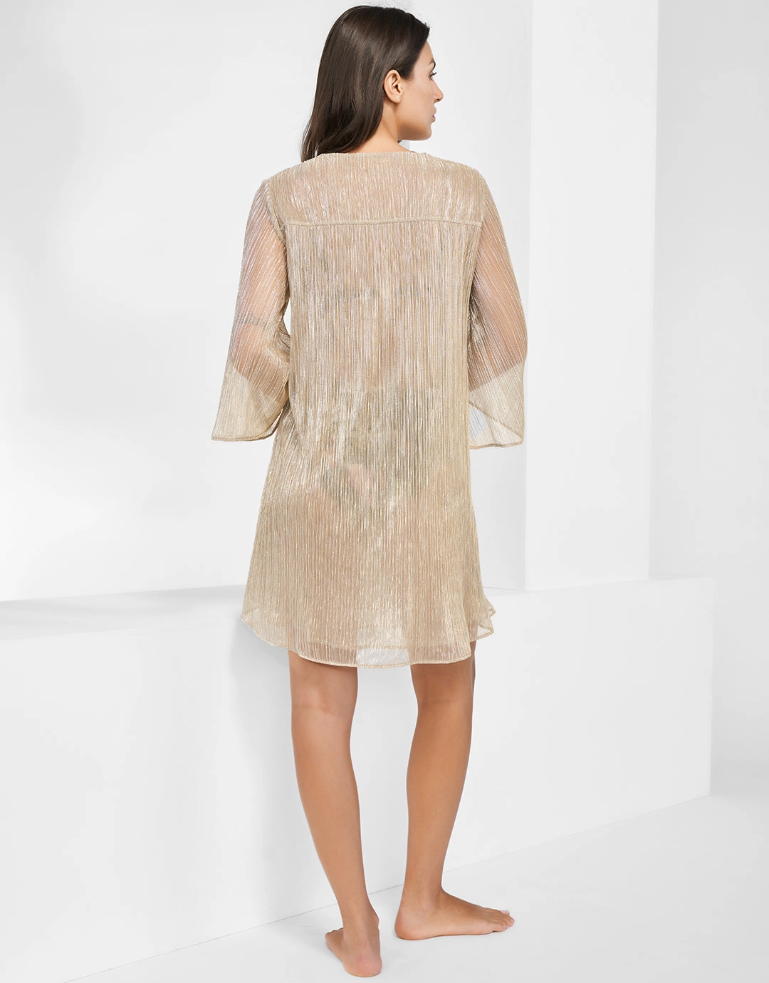 Metallic Tunic - Gold