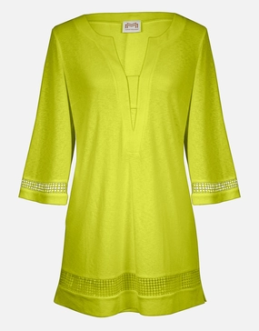 Midi Tunic - Kiwi Green