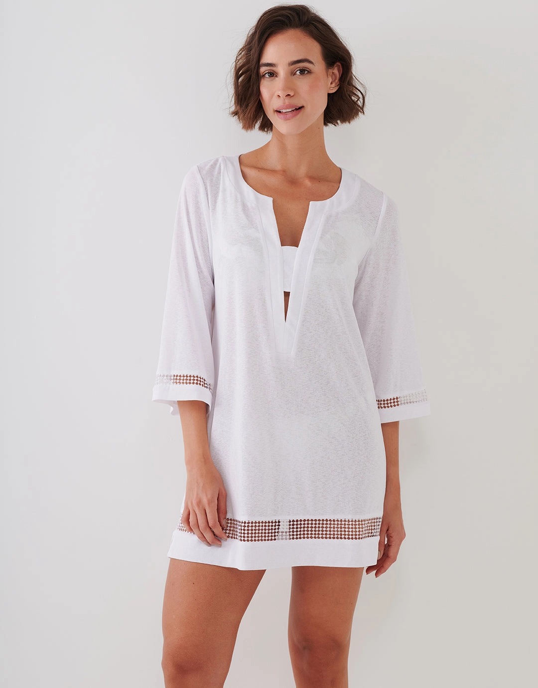 Midi Tunic - White