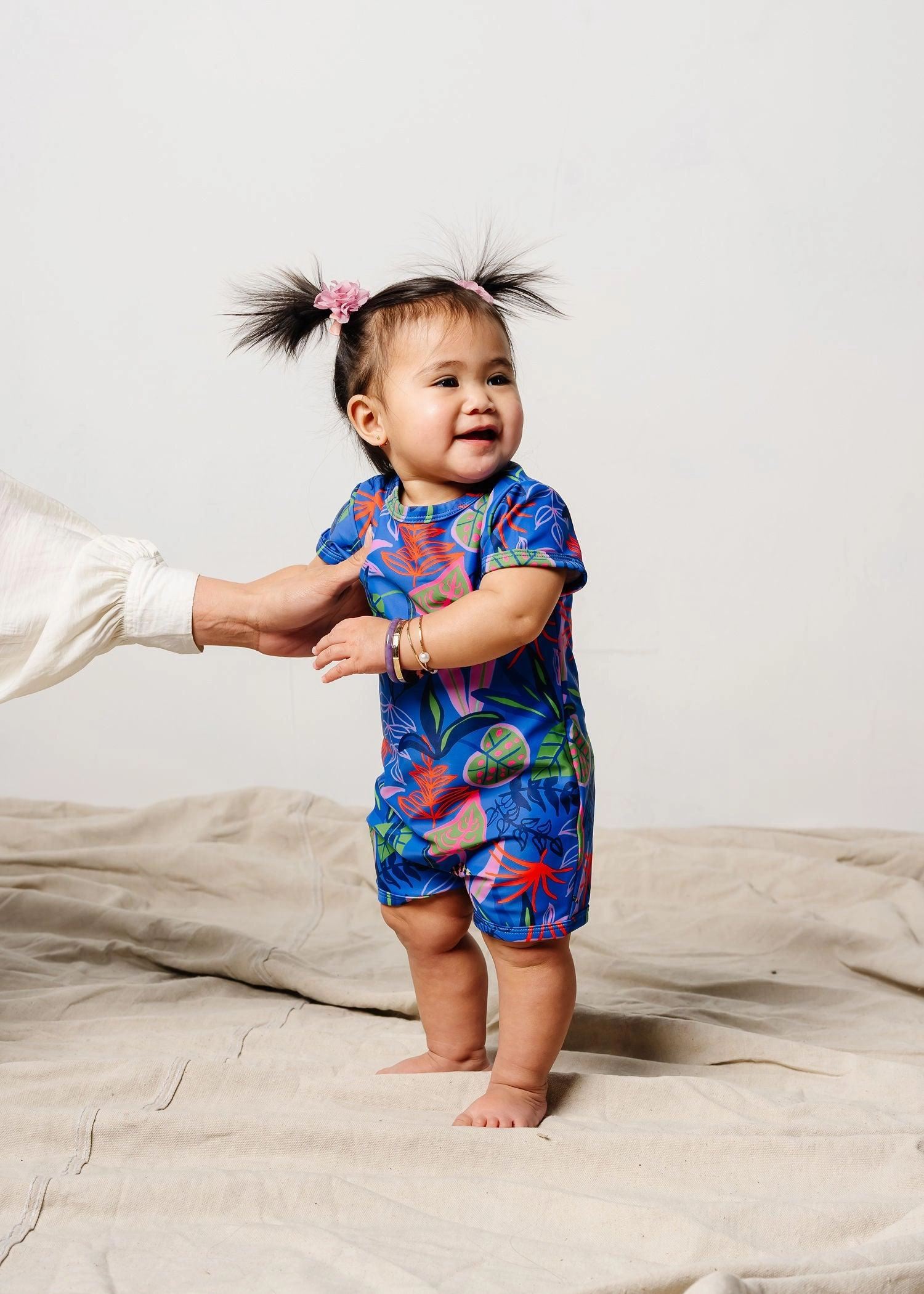 Midnight Jungle | Baby Shorties Rashguard (Unisex)
