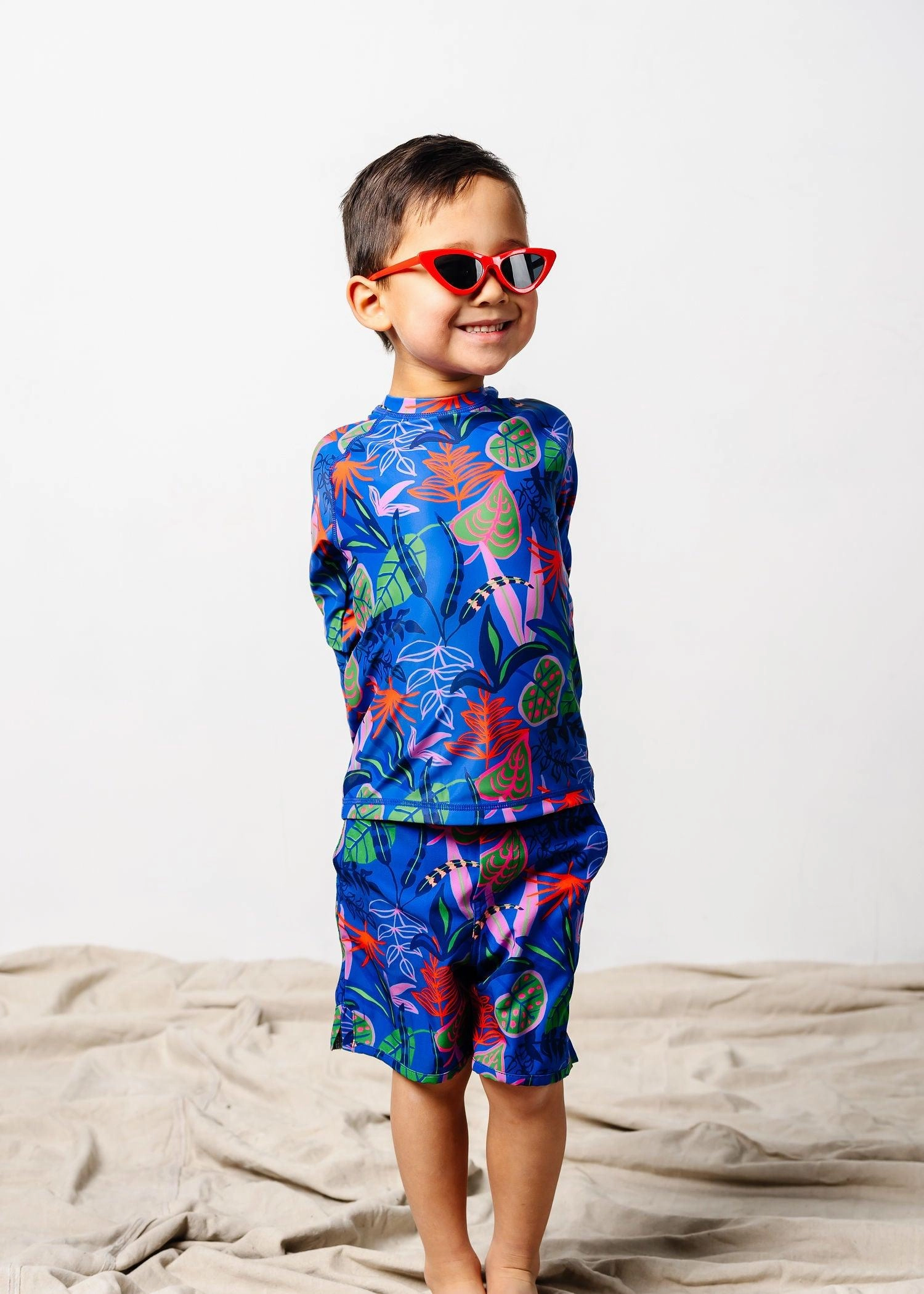 Midnight Jungle | Mini Rashguard Top (Unisex)