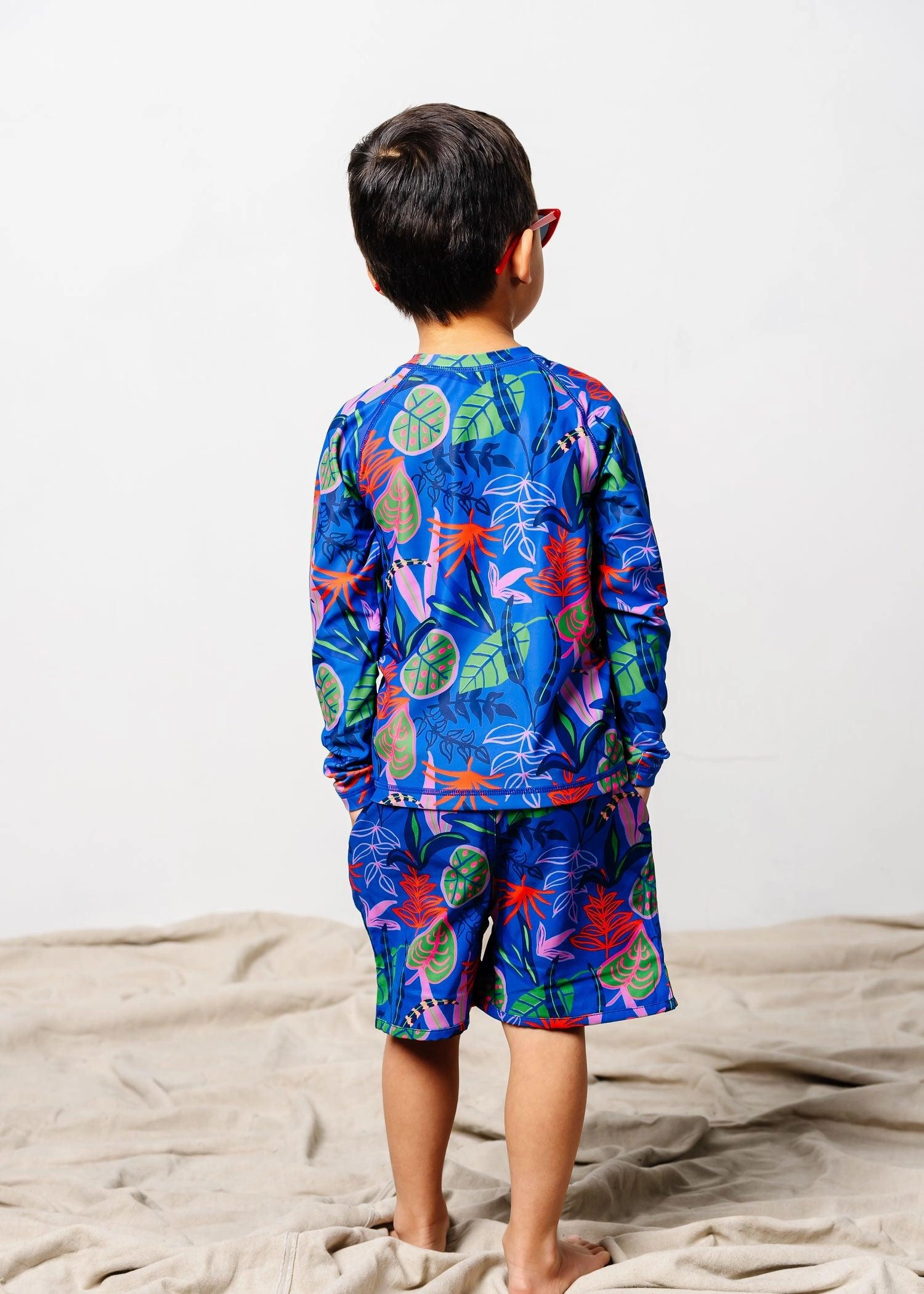 Midnight Jungle | Mini Rashguard Top (Unisex)