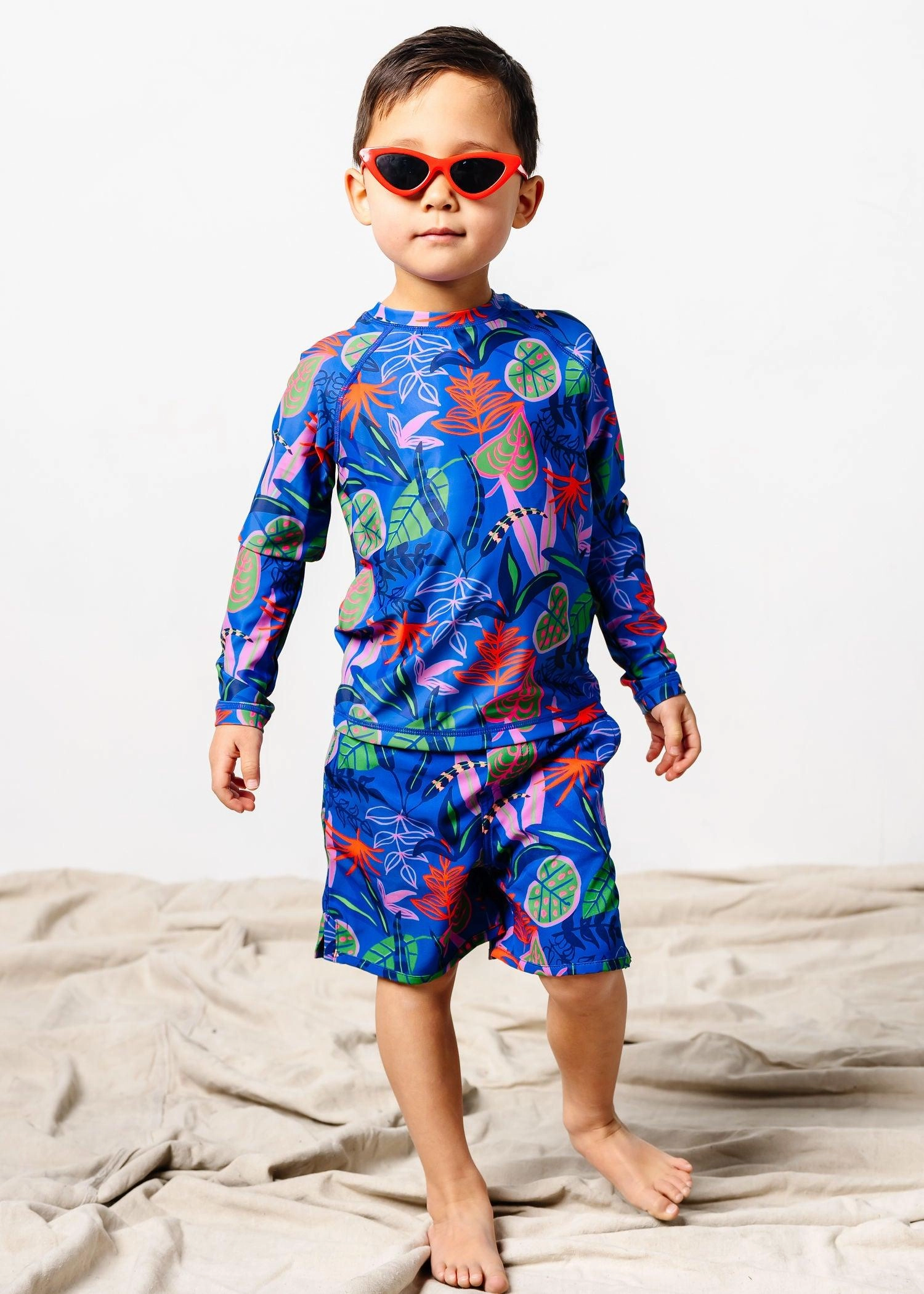 Midnight Jungle | Mini Rashguard Top (Unisex)