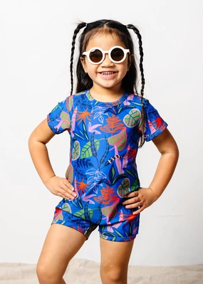 Midnight Jungle | Mini Shorties Rashguard (Unisex)