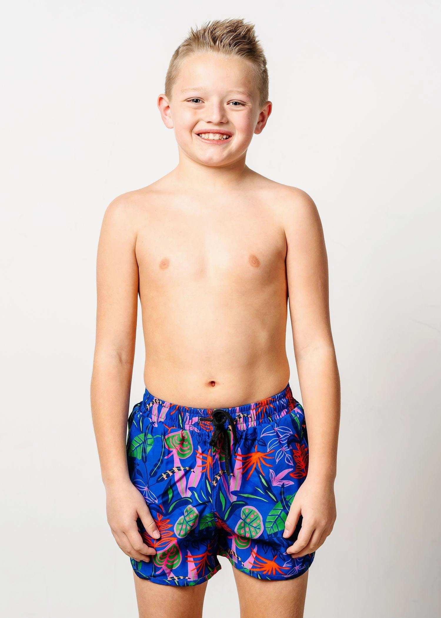 Midnight Jungle | Youth Retro Shorties