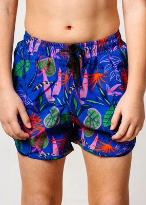 Midnight Jungle | Youth Retro Shorties