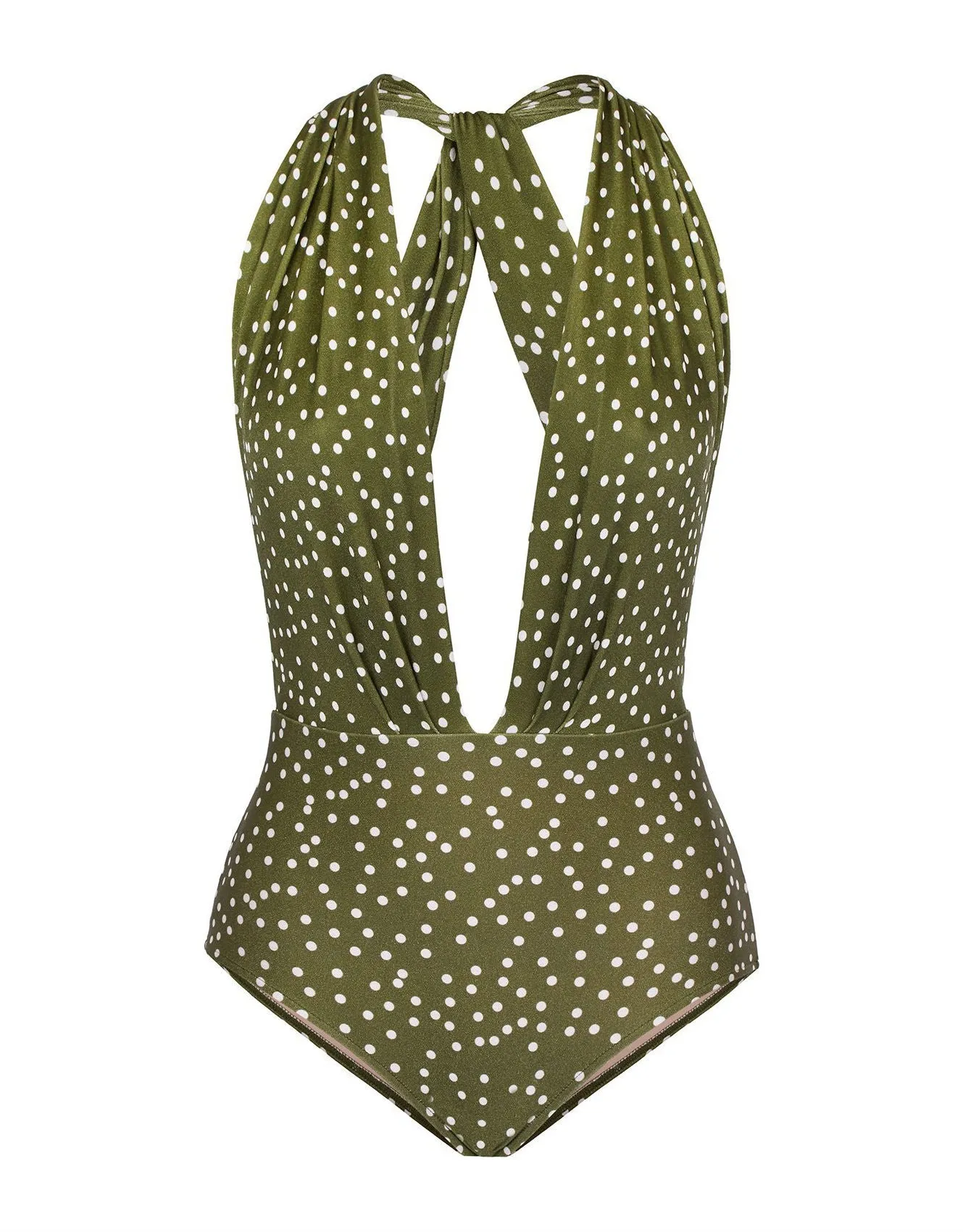 MILLE PUNTI HALTERNECK SWIMSUIT