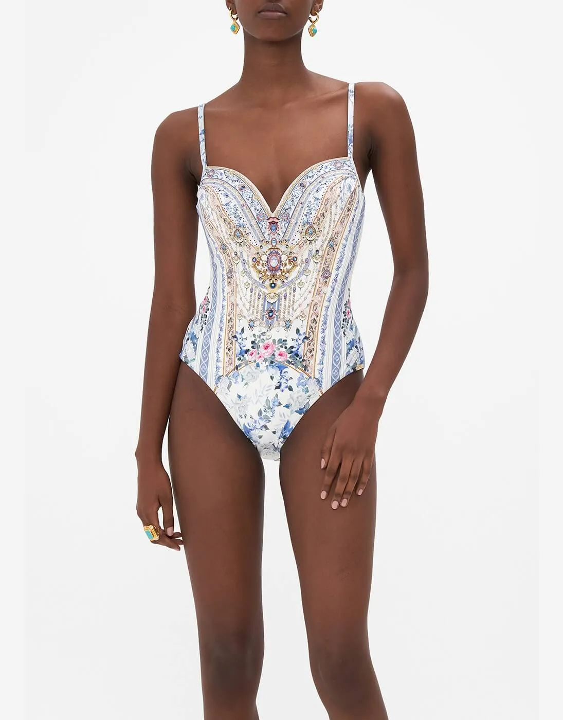 Moulded Underwire One Piece, Season of the Siren, C-D Cup
