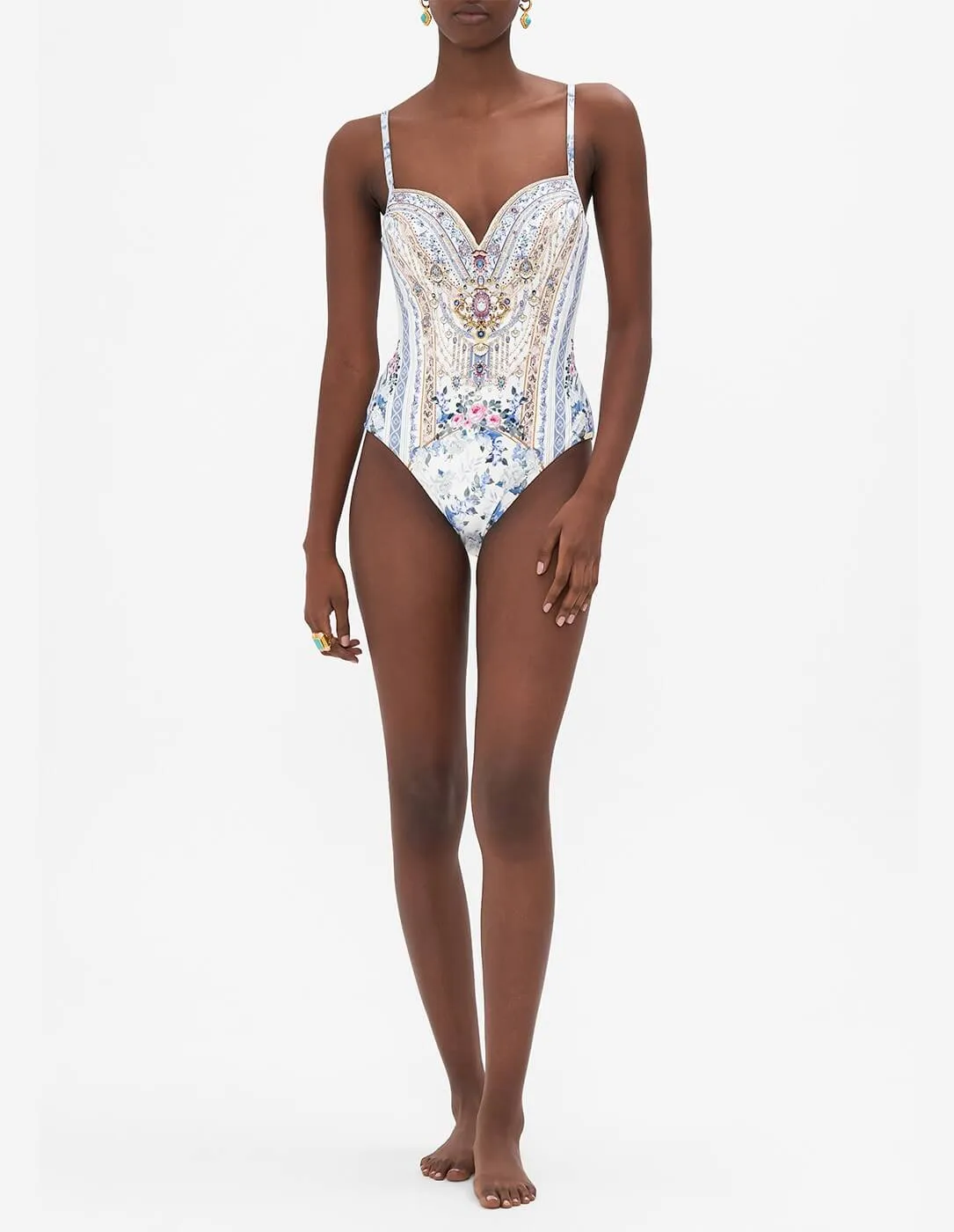 Moulded Underwire One Piece, Season of the Siren, C-D Cup