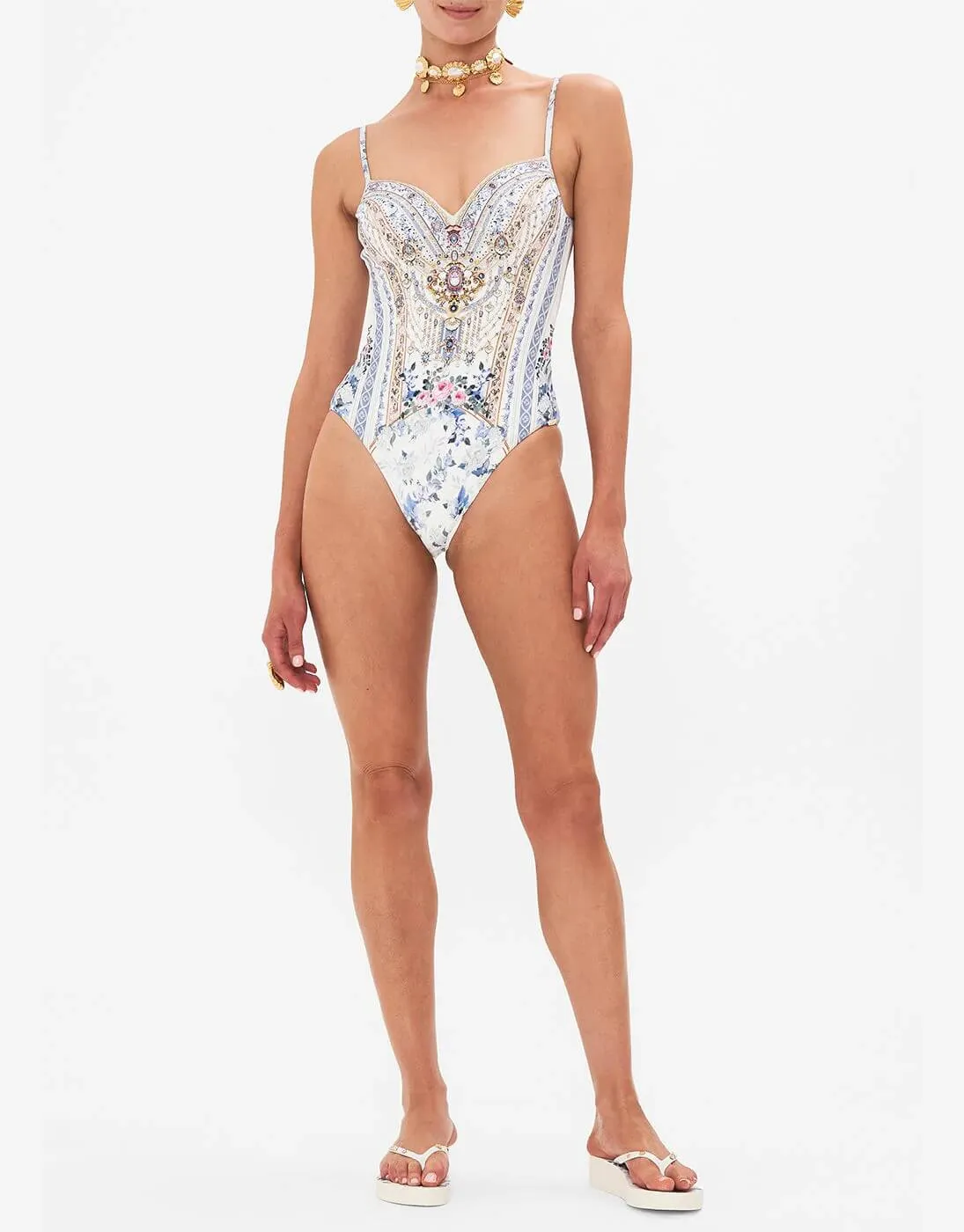Moulded Underwire One Piece, Season of the Siren, C-D Cup