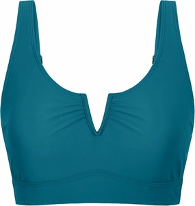 Mycoco Women's Underwire Bikini Top Cropped Tankini Tops Adjustable Push Up Biniki Top Only