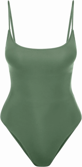 Narecte Sexy One Piece Bathing Suit for Women Tummy Control High Cut One Piece Swimsuit Womens Swim Suit