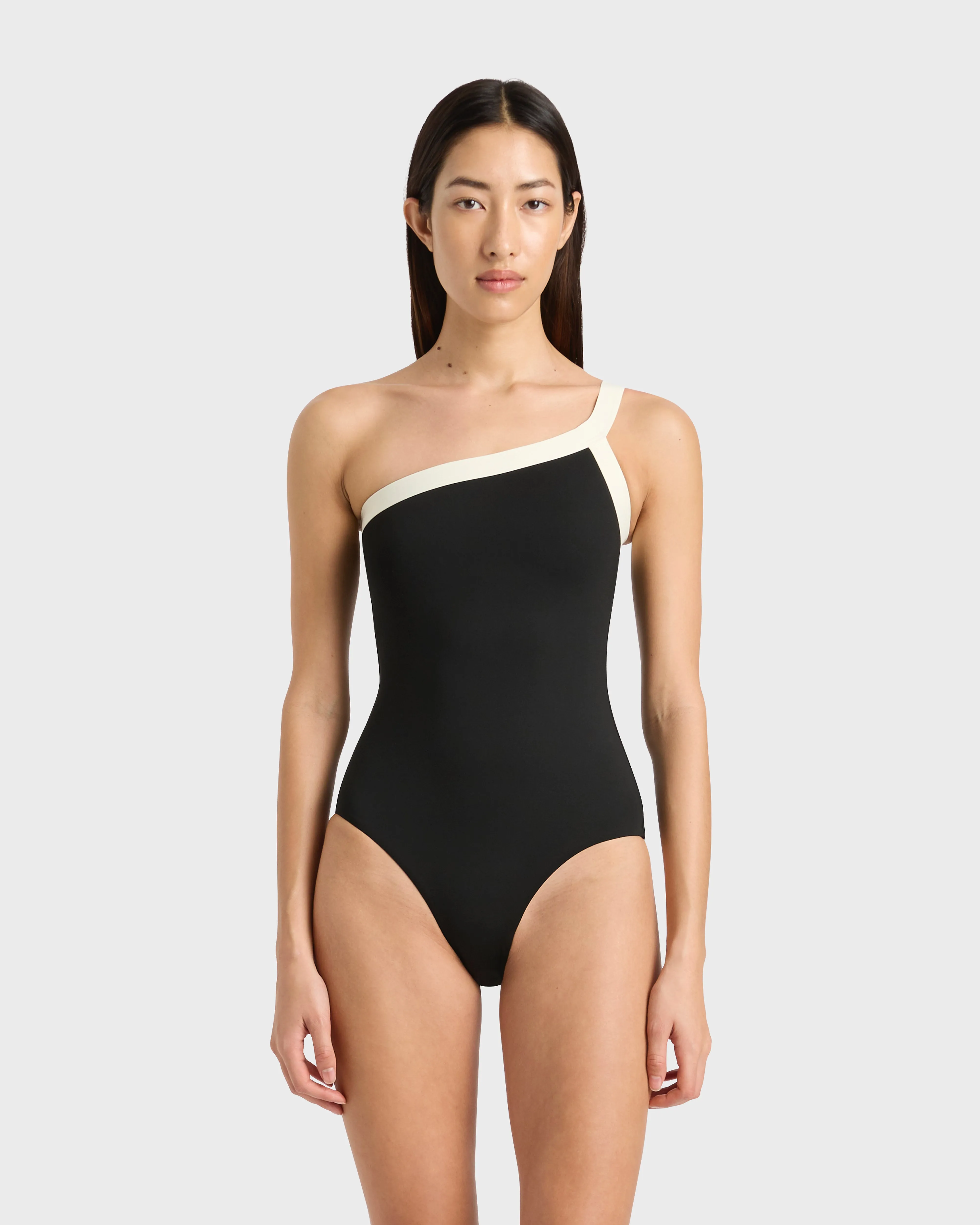 Nicky One Piece - Black & Porcelain (Embodee)