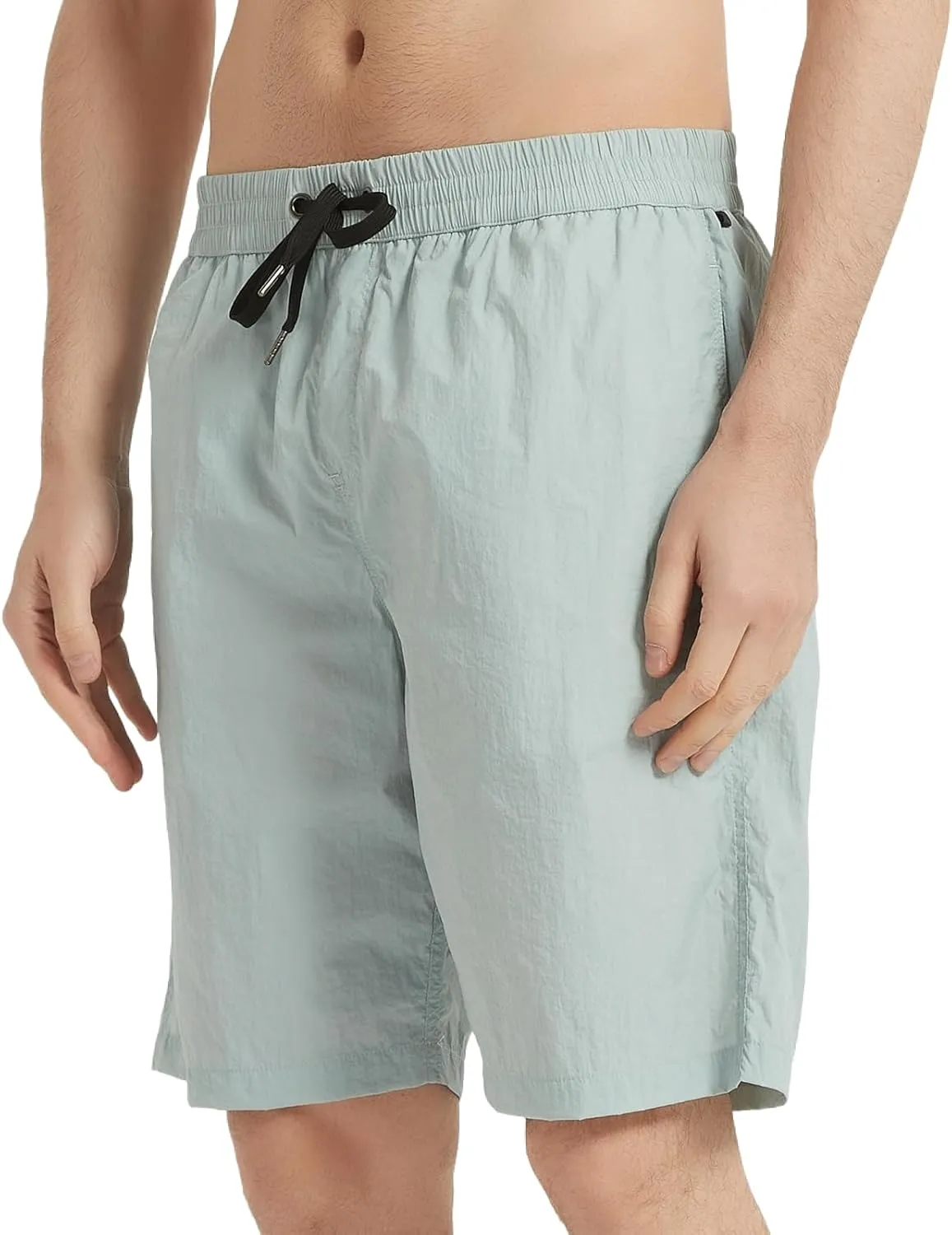 NOMADIKA Mens Swim Trunks Quick Dry Board Shorts Mesh Lining Swimwear Bathing Suits