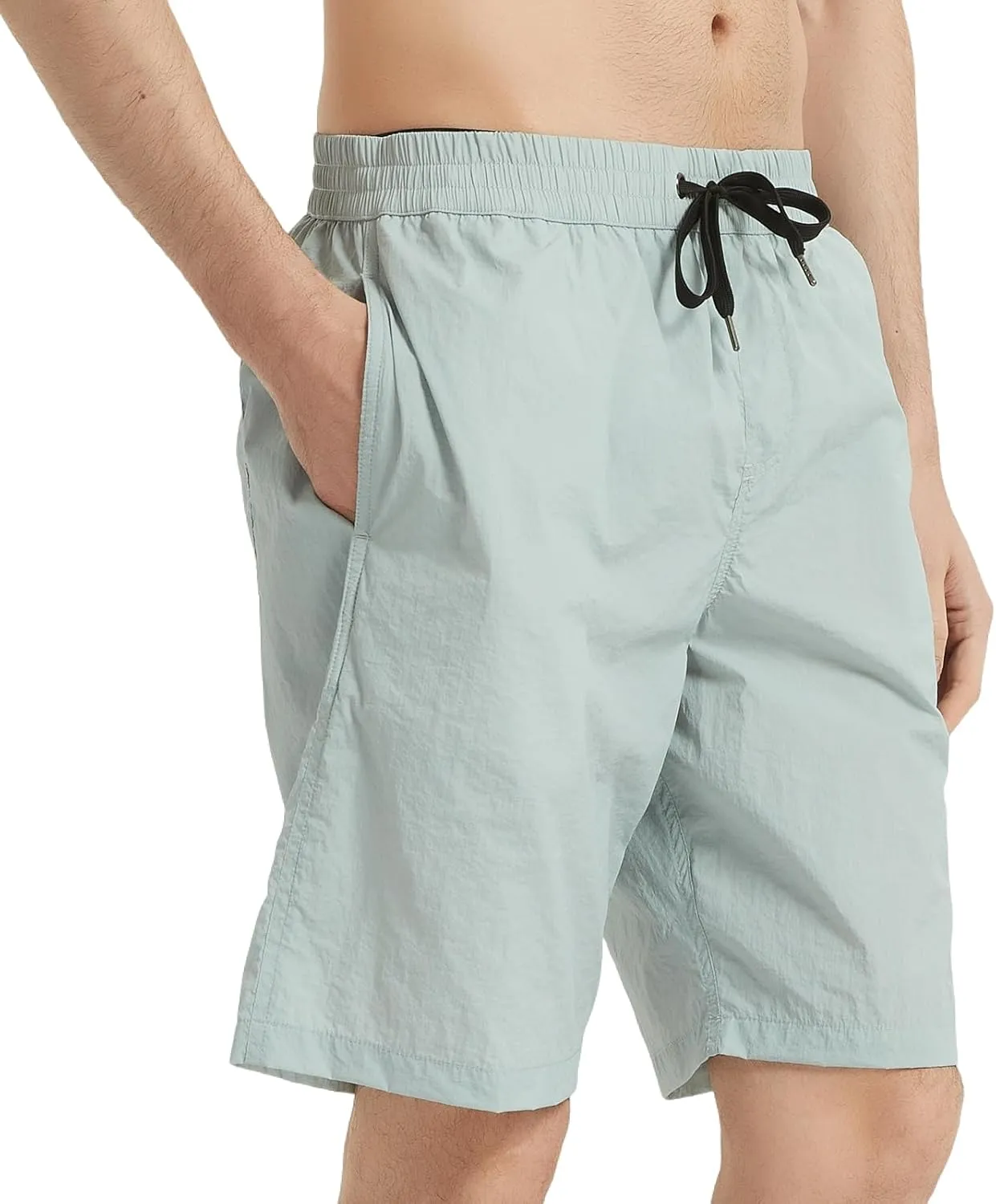 NOMADIKA Mens Swim Trunks Quick Dry Board Shorts Mesh Lining Swimwear Bathing Suits