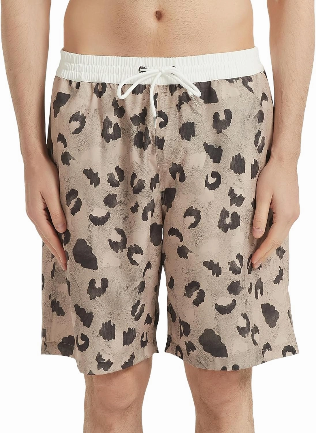 NOMADIKA Mens Swim Trunks Quick Dry Board Shorts Mesh Lining Swimwear Bathing Suits