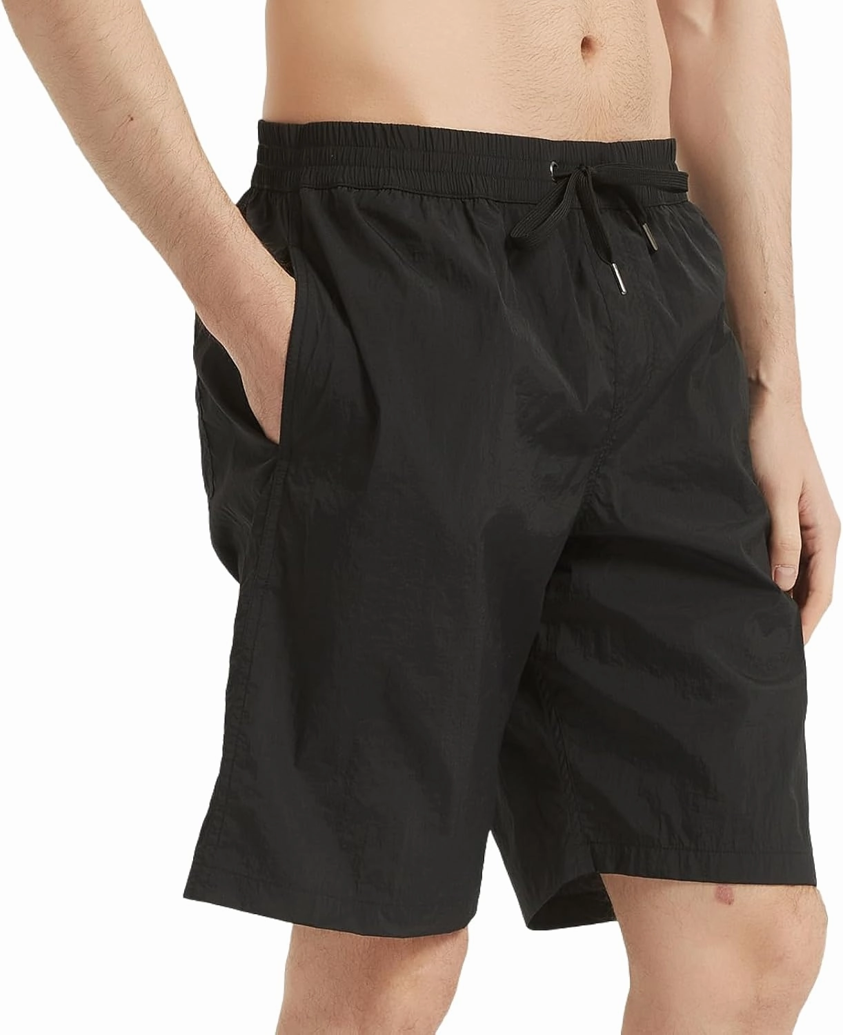 NOMADIKA Mens Swim Trunks Quick Dry Board Shorts Mesh Lining Swimwear Bathing Suits