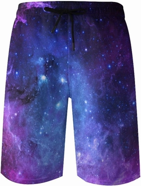 Novelty Swim Trunks for Men, Ramen Noddle Soup Print Funny Quick Dry Board Shorts Swimwear Beach Short Bathing Suits