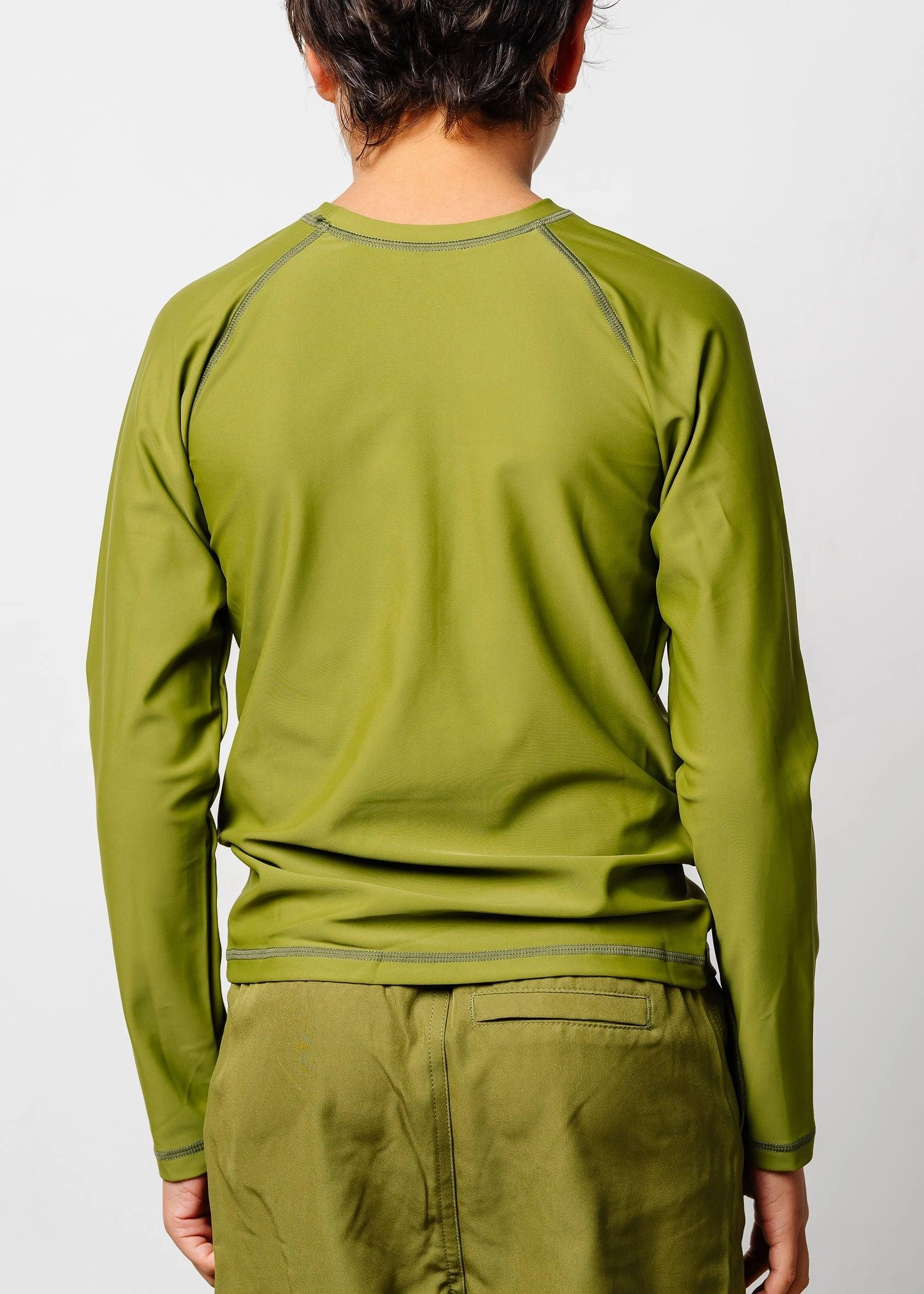 Olive Green | Youth Rashguard Top (Unisex)