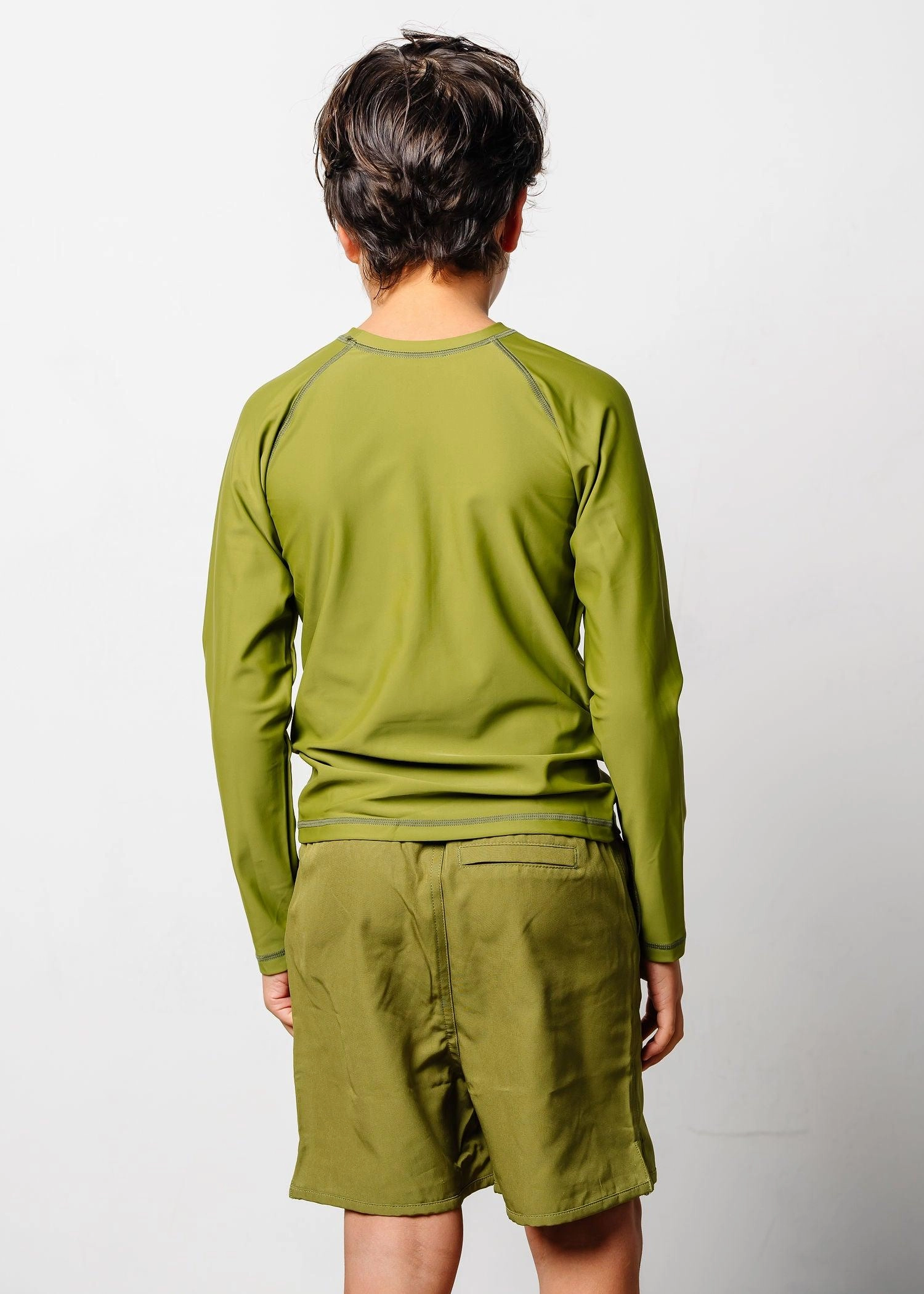Olive Green | Youth Rashguard Top (Unisex)