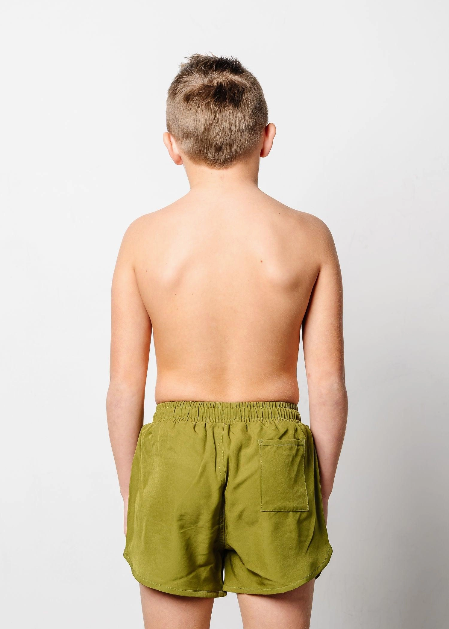 Olive Green | Youth Retro Shorties