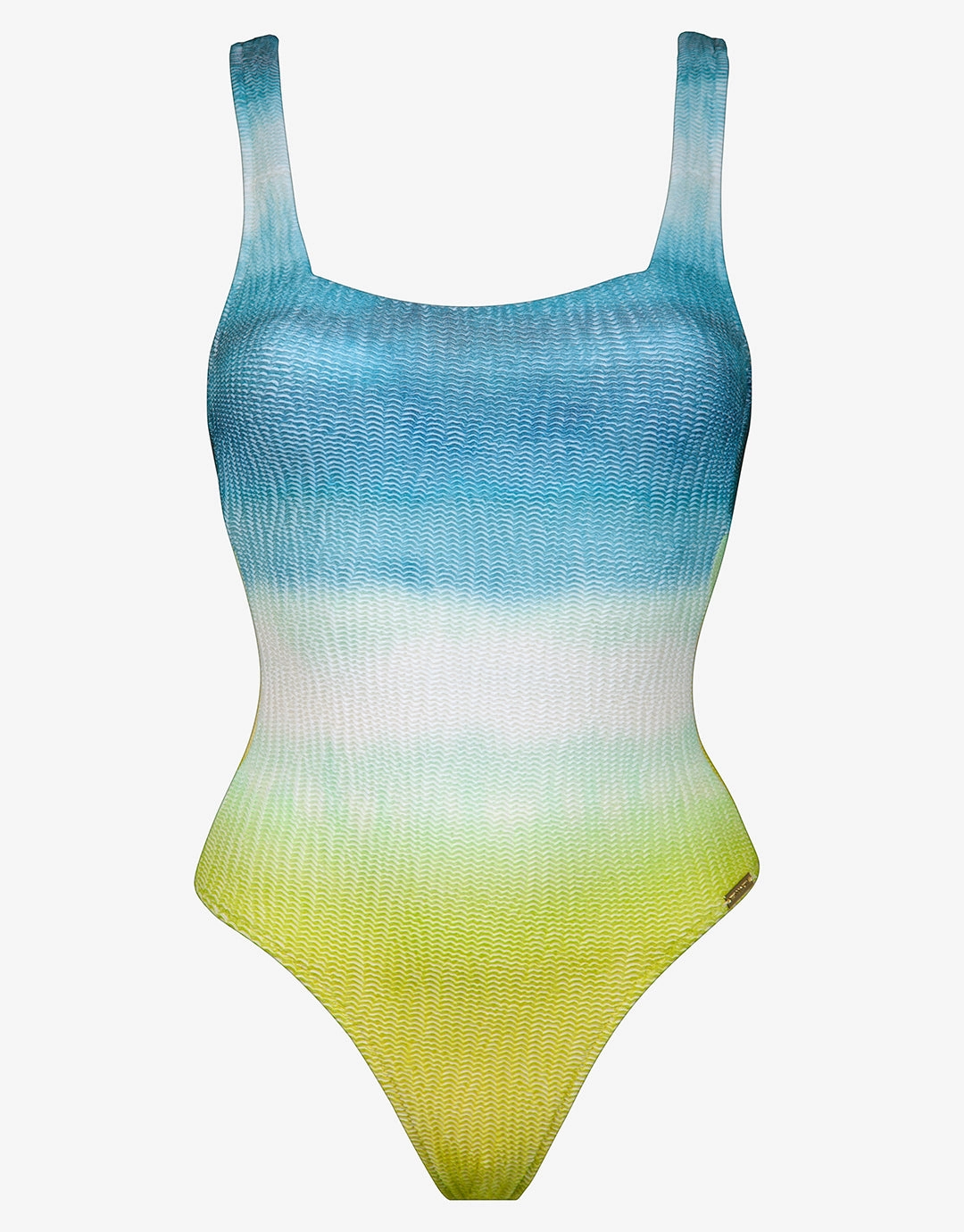 Ombre Flow Swimsuit - Aqua Shades