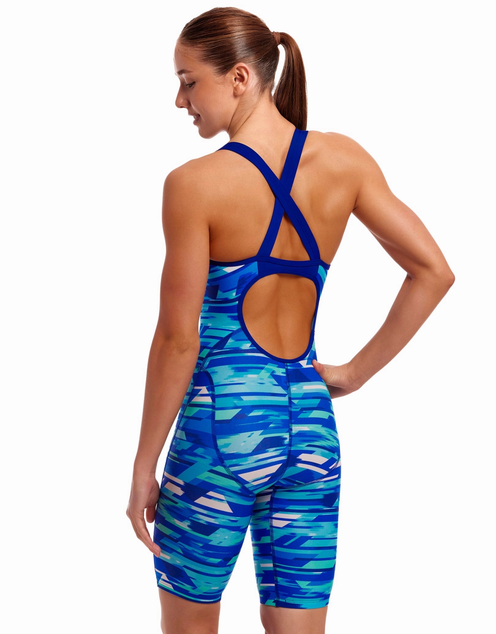 Pace Racer Fast Legs Legsuit - Blue