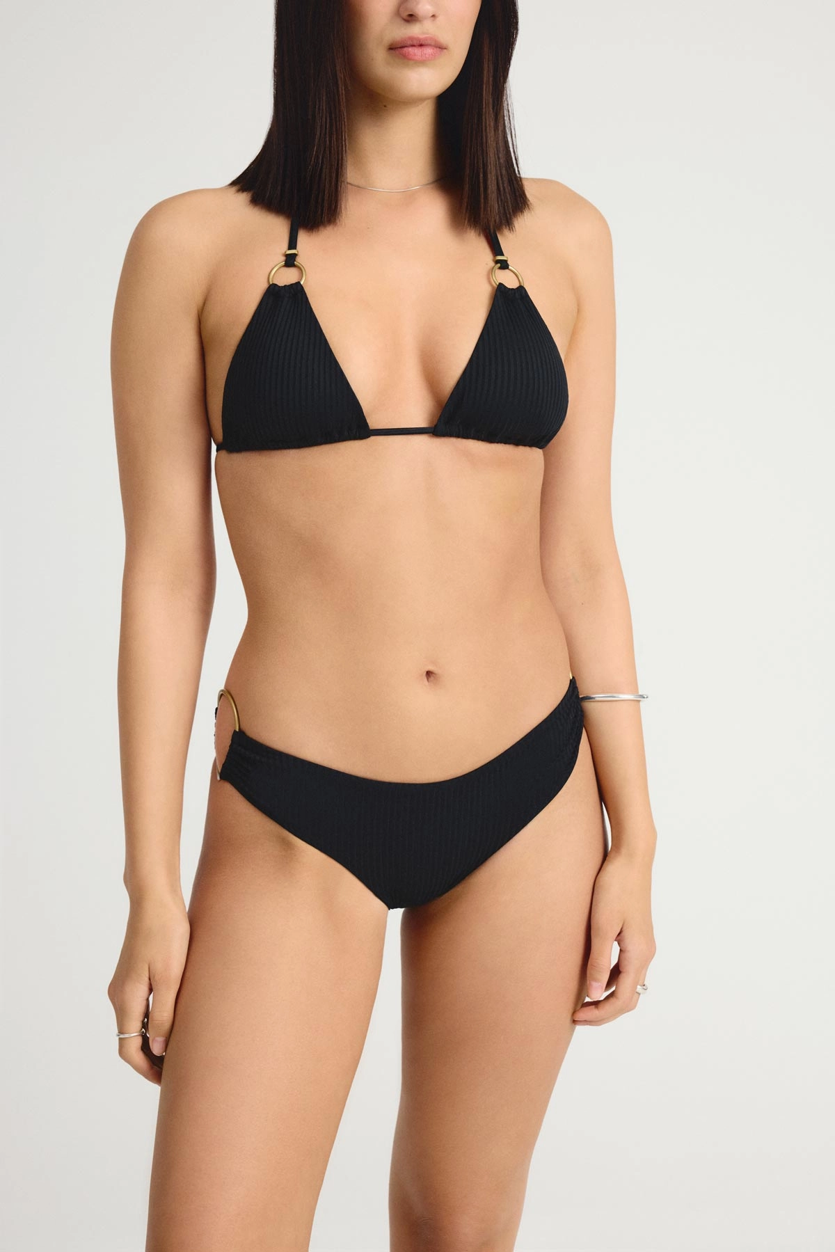Pin Up Star Full Bottom - Black EcoRib