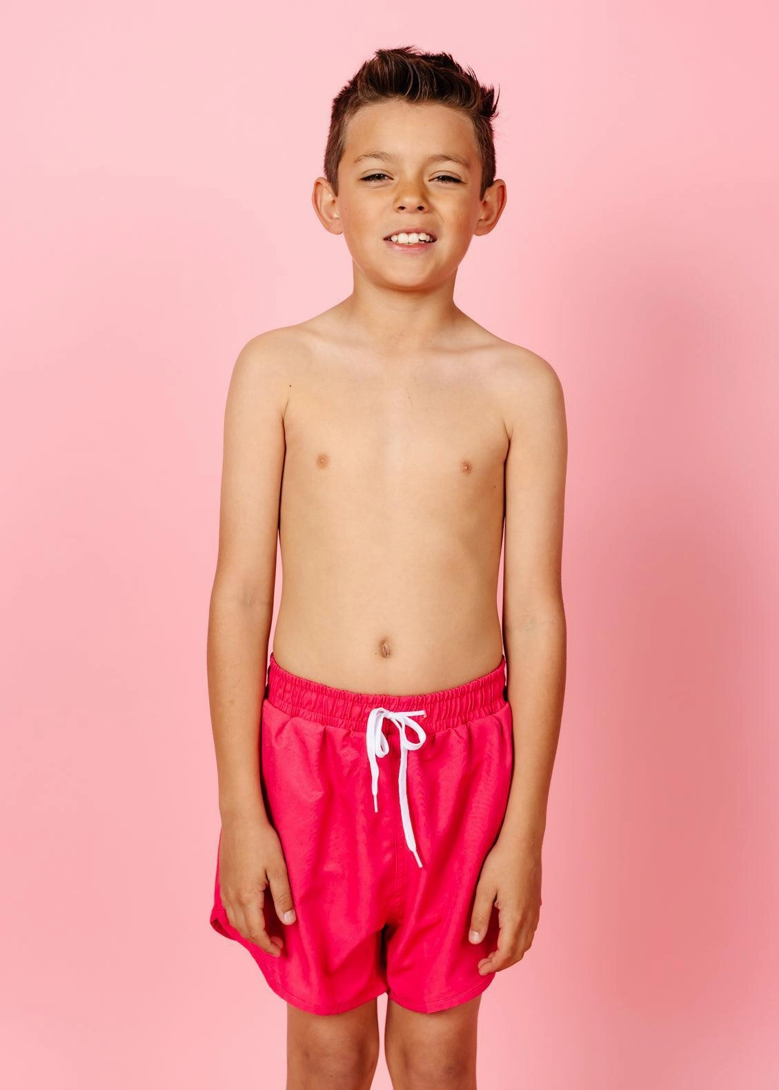 Pink Raspberry | Youth Retro Shorties