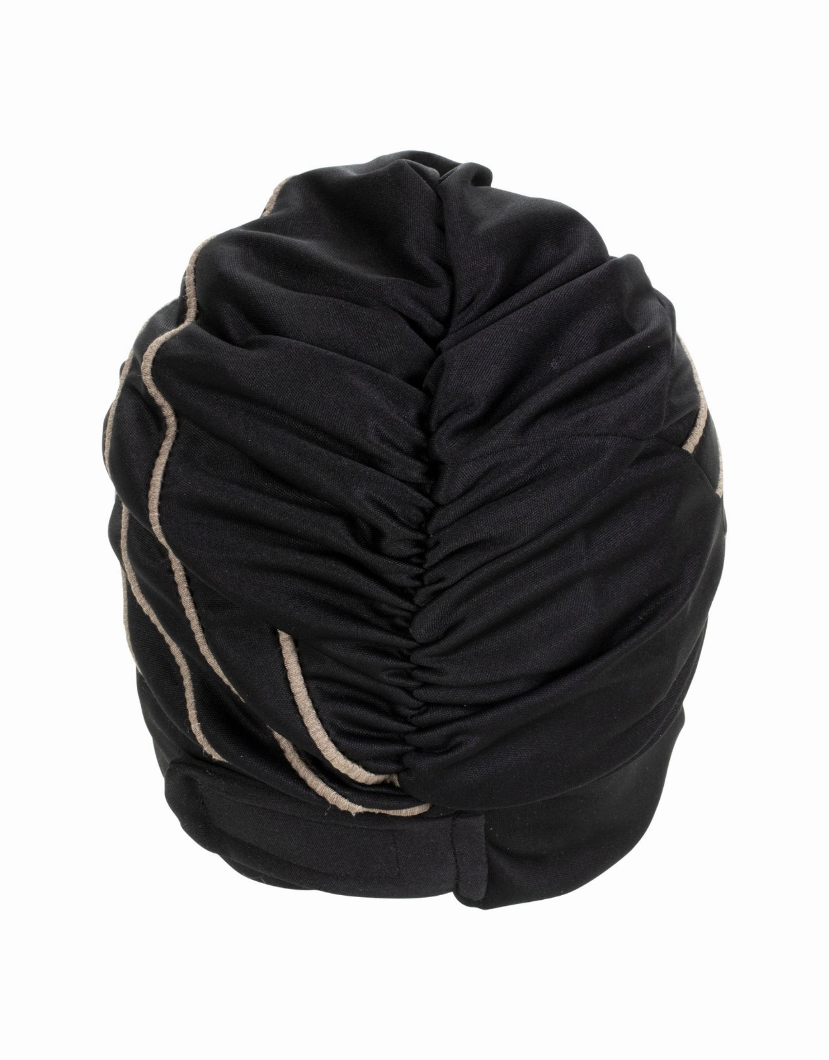 Piped Fabric Swim Cap