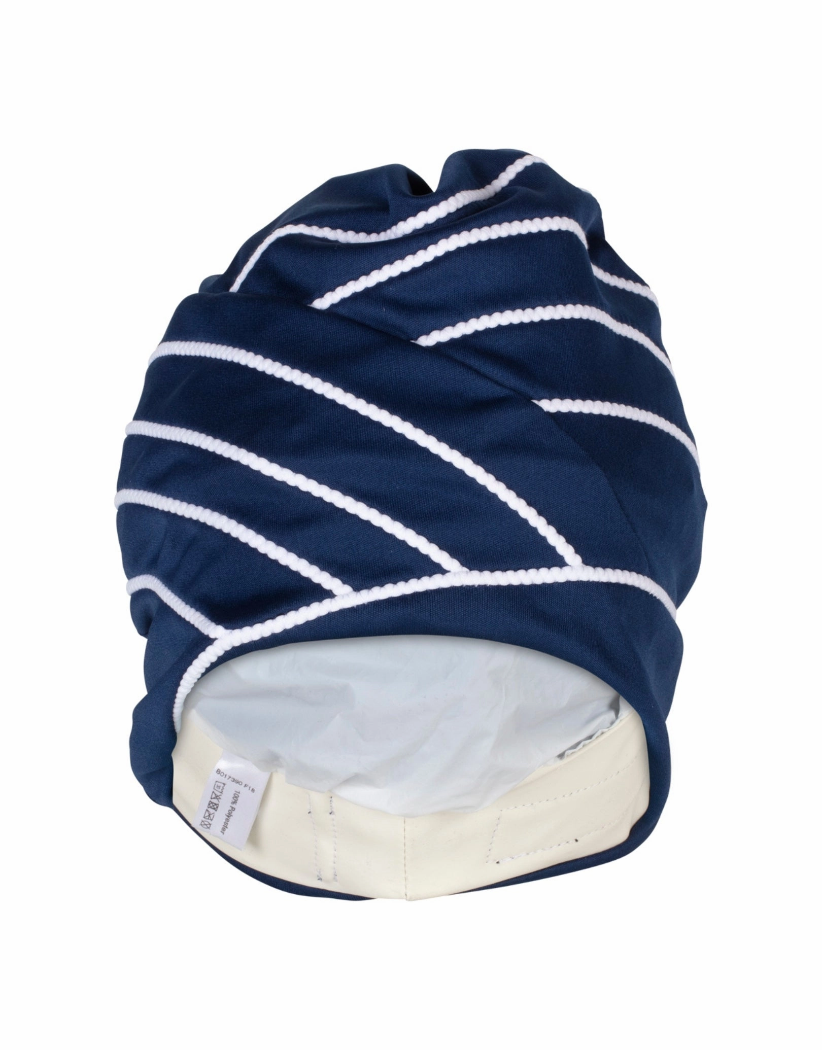 Piped Fabric Swim Cap