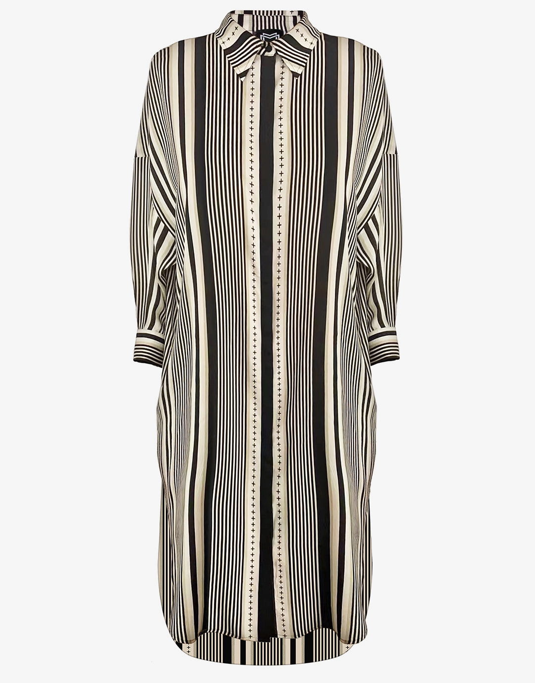 Pirates Buttoned Shirt Dress - Stripe
